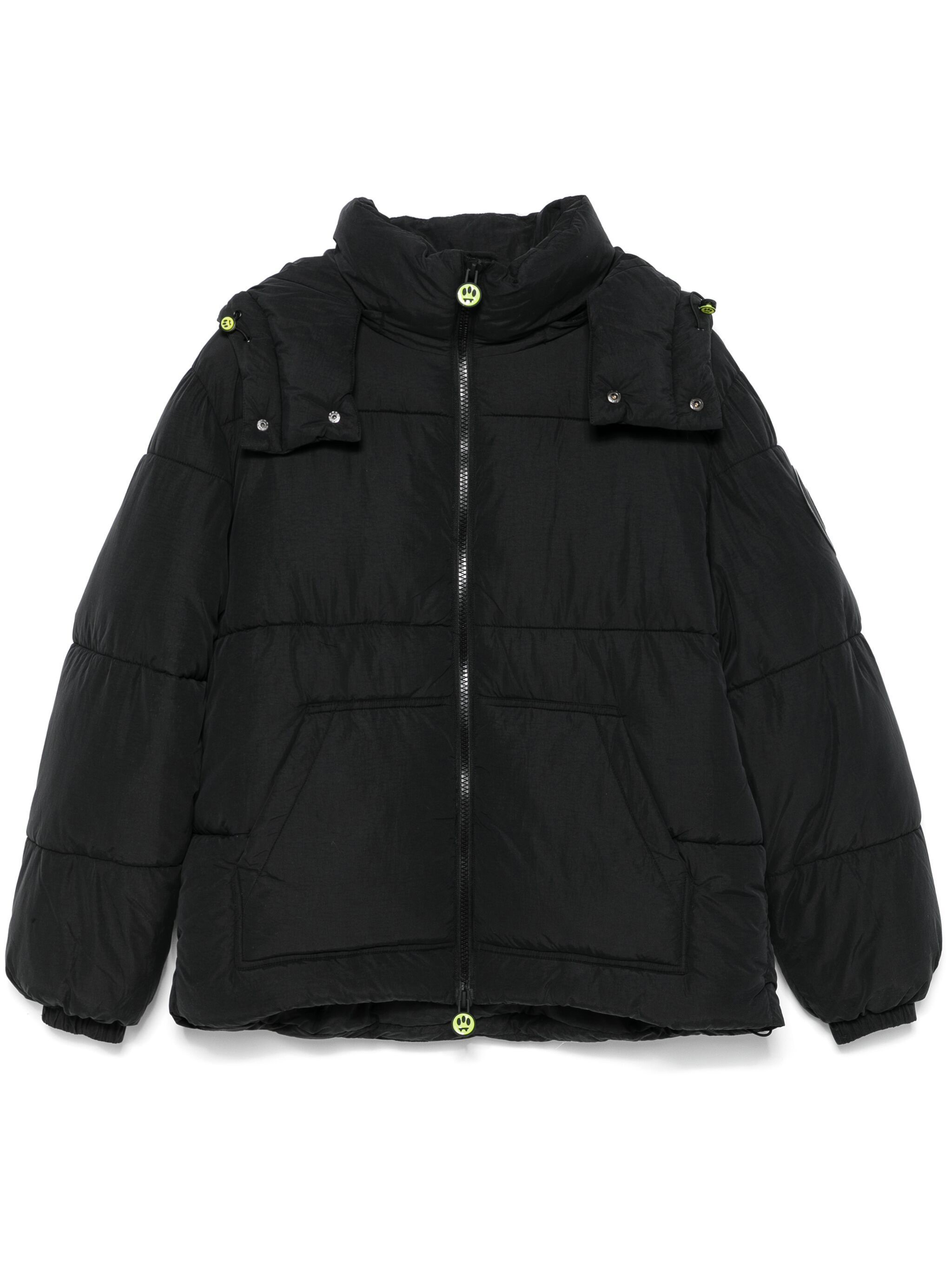 Barrow Down Jacket With Removable Hood In Black
