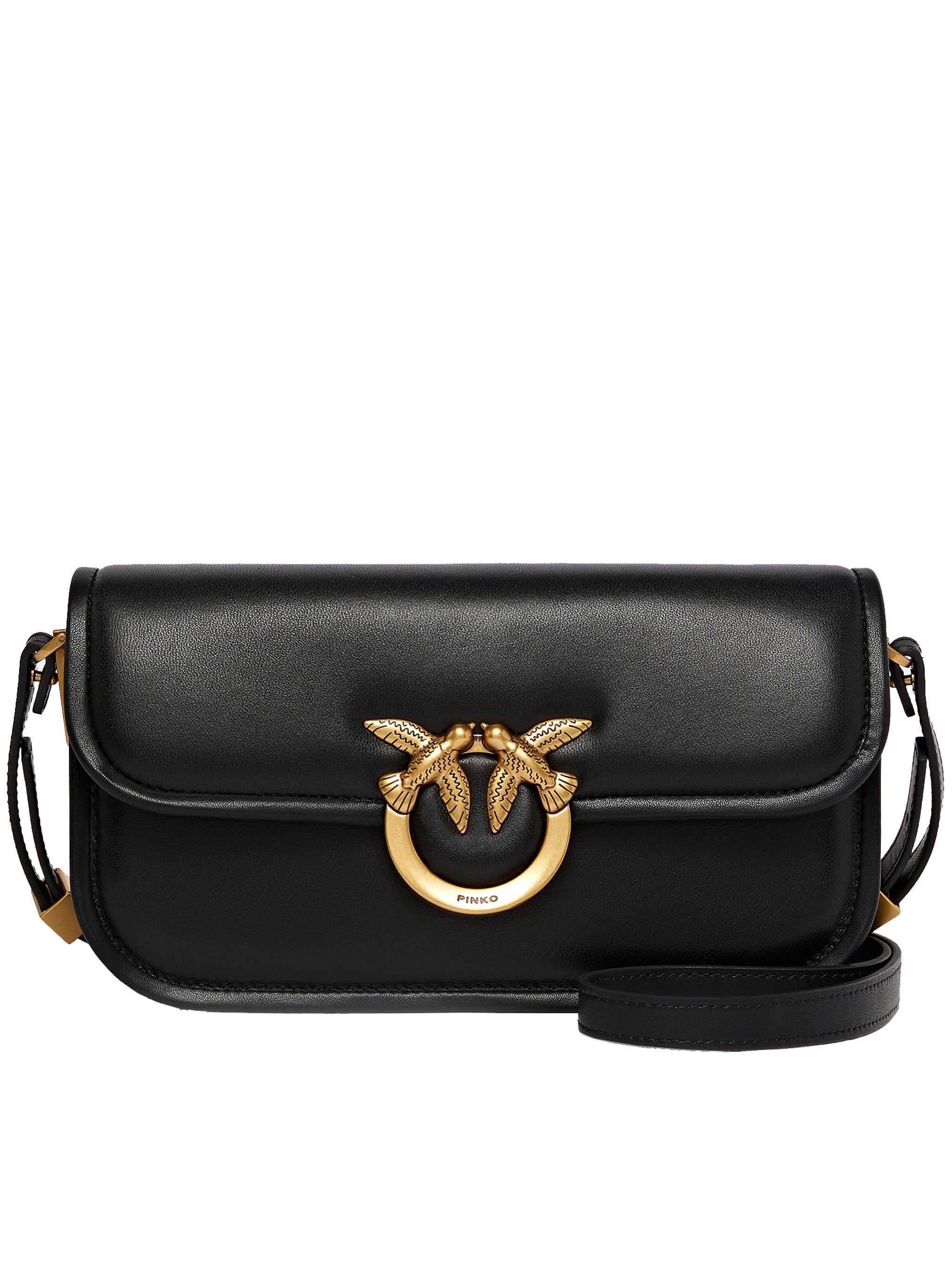 Pinko Small Love Bag Box Crossbody Bag In Nappa Leather