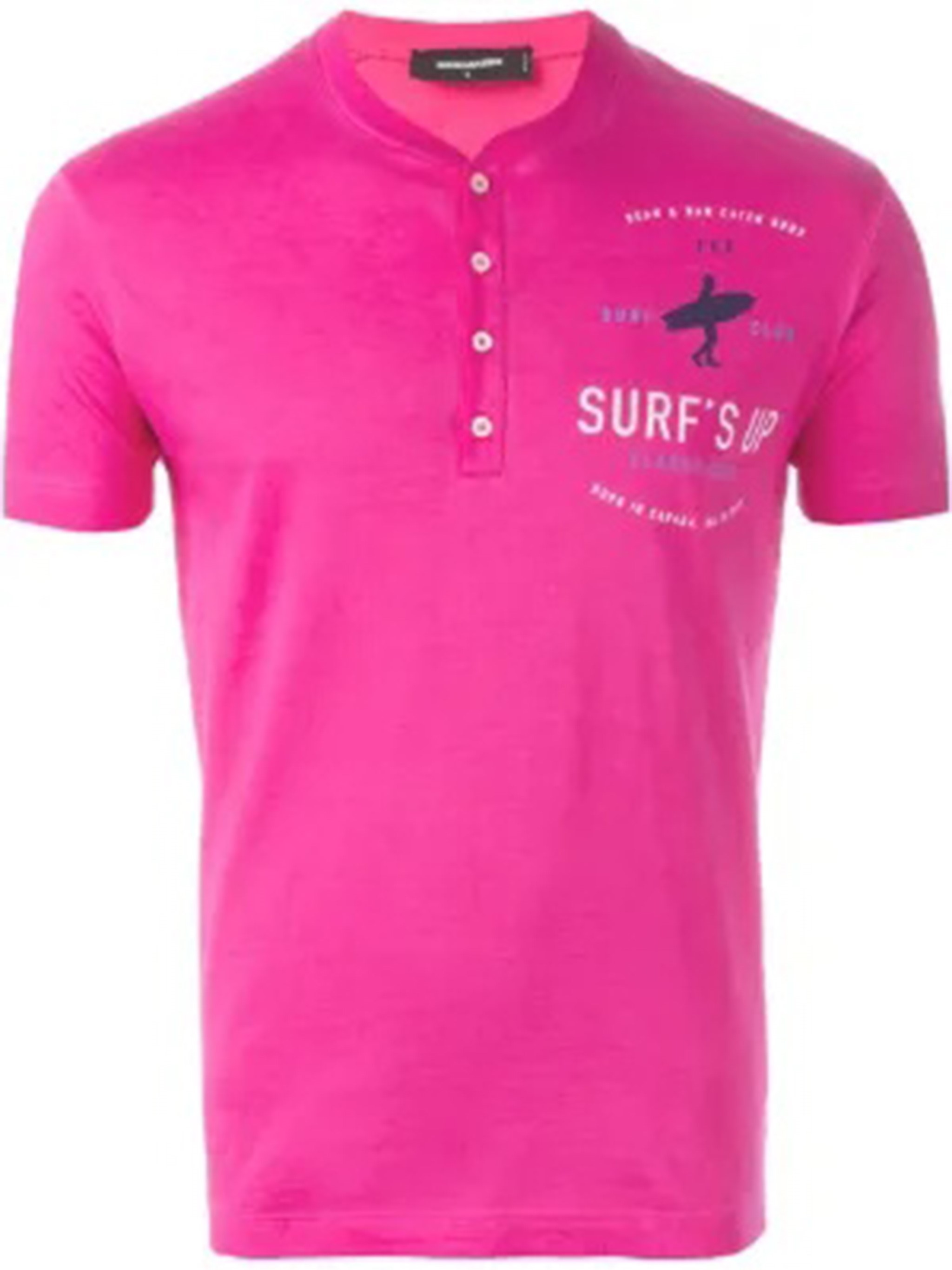 Dsquared2 Short-sleeved Polo Shirt In Purple