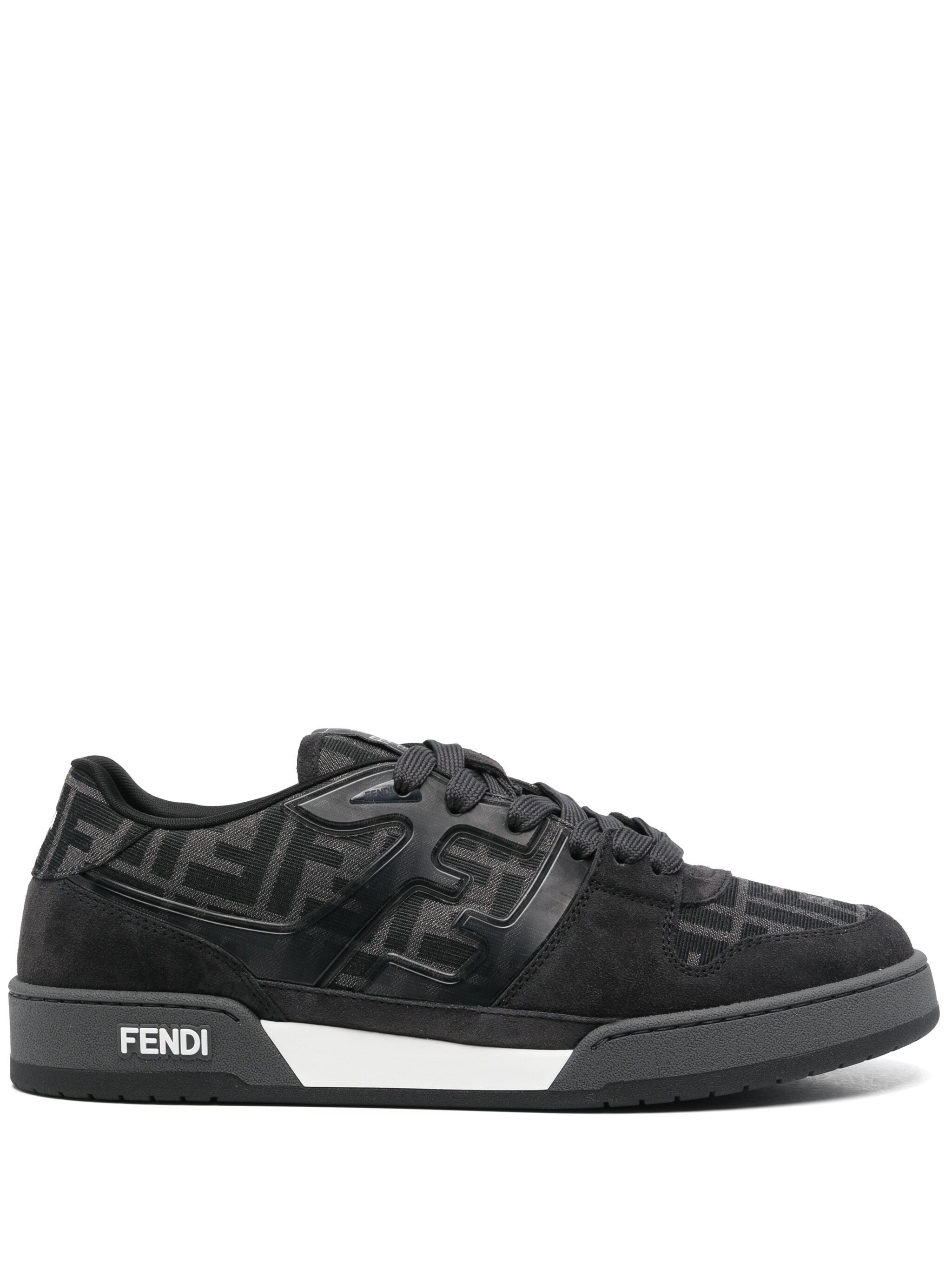 Fendi Men Sneaker Match In Black