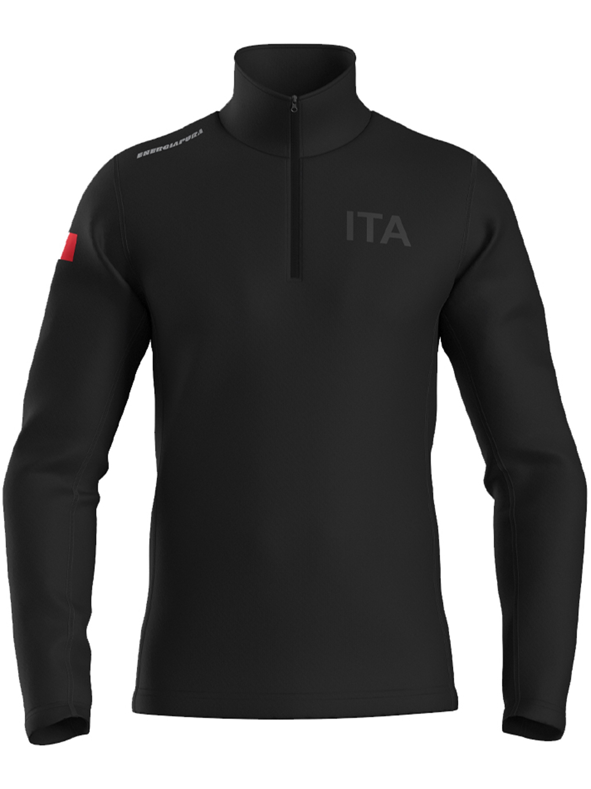 Energia Pura Tynset Mock Neck In Black