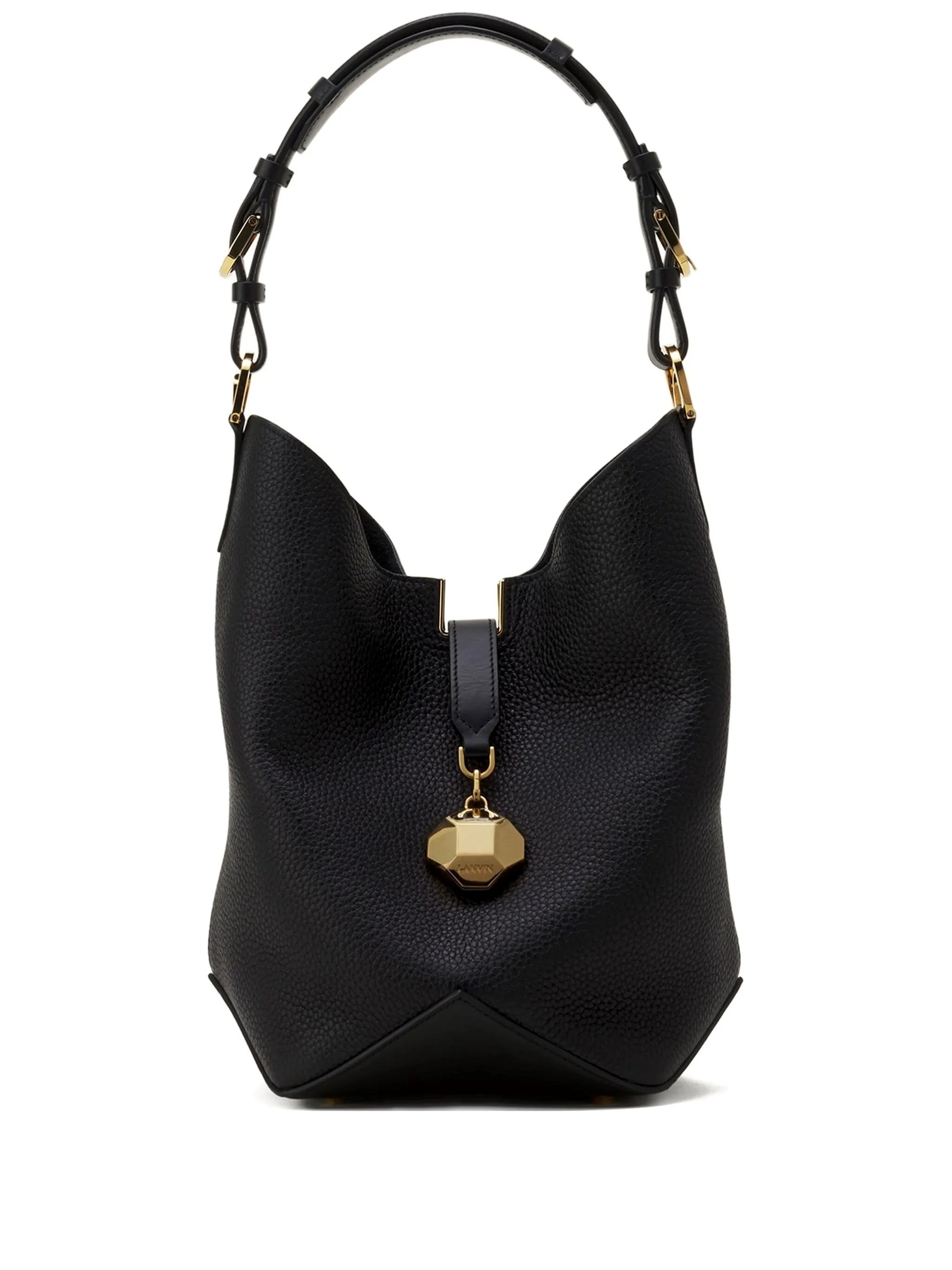 Lanvin Bucket With Handle Mm Bags In Black
