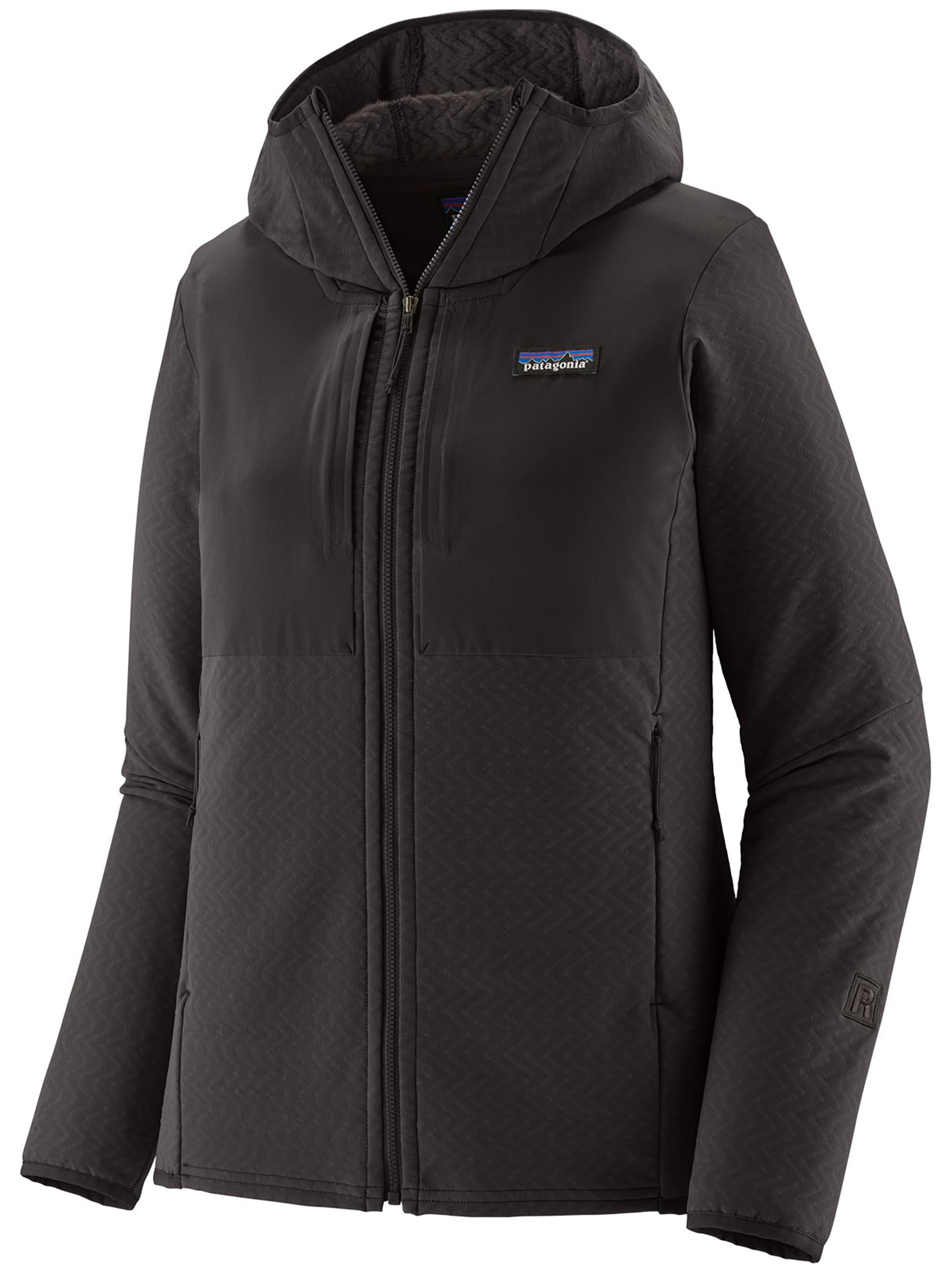 Patagonia Zip-up Hoodie In Gray