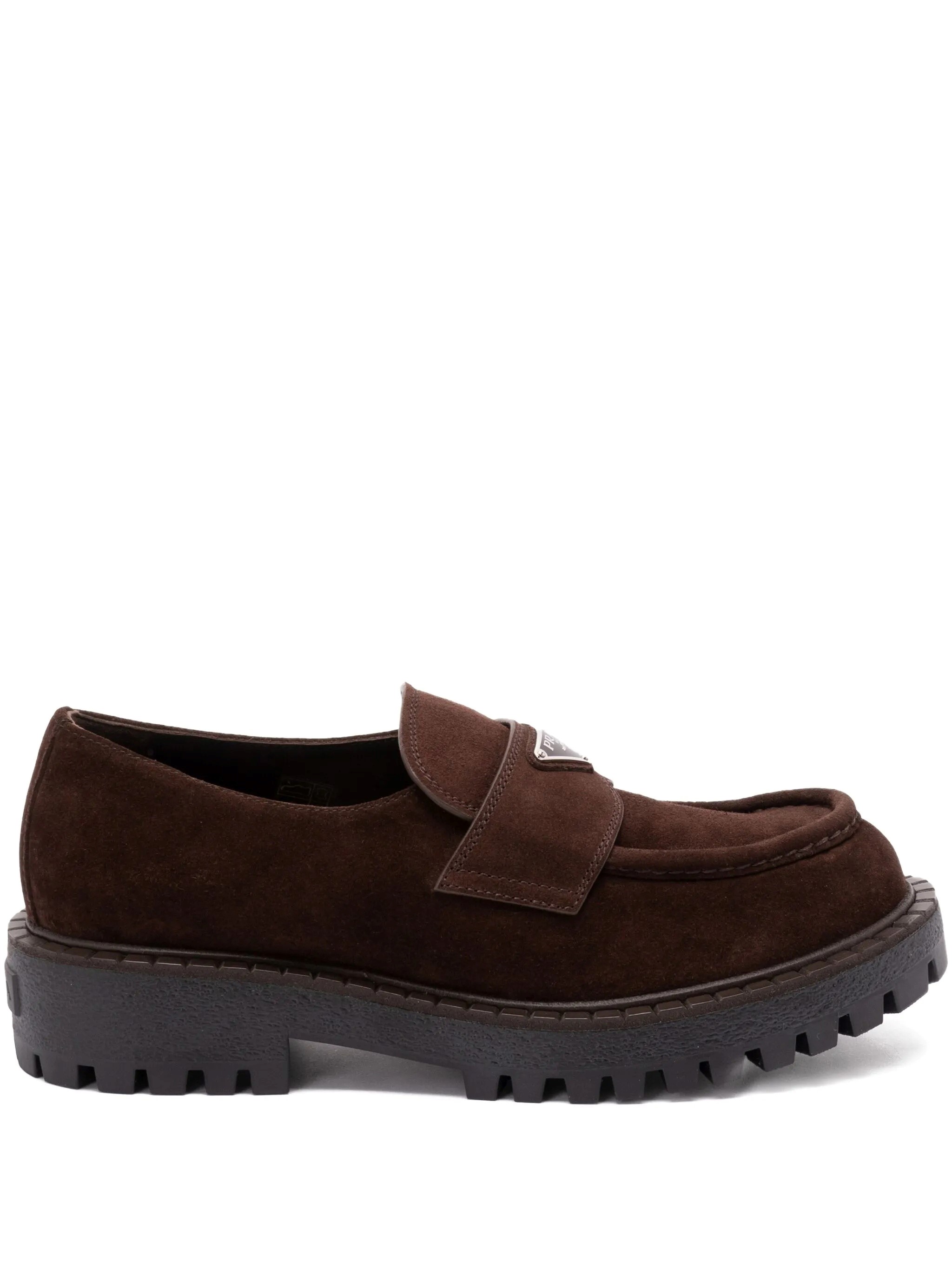 Prada Loafers In Brown