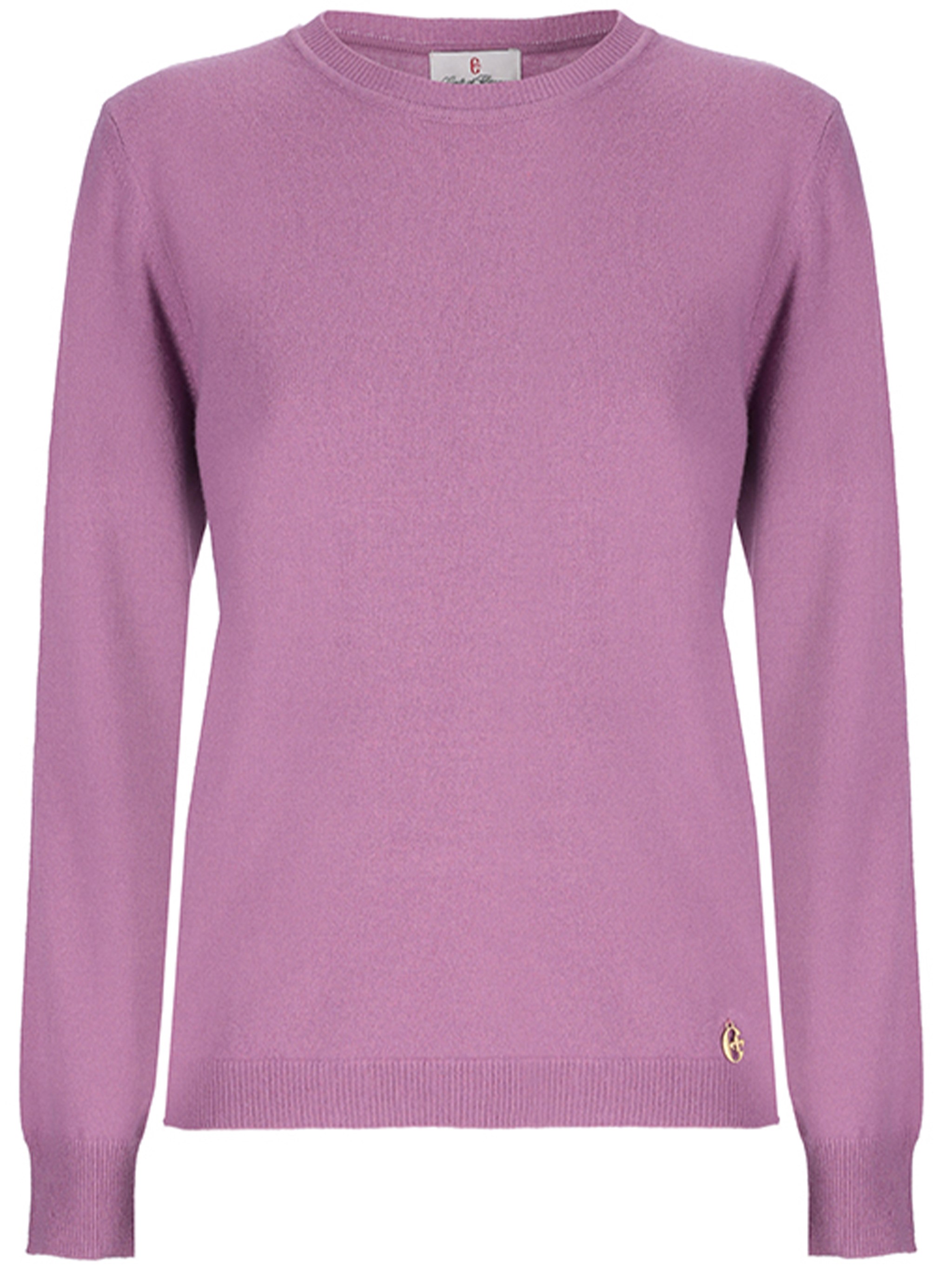 Conte Of Florence Revelstoke Crew Neck In Pink