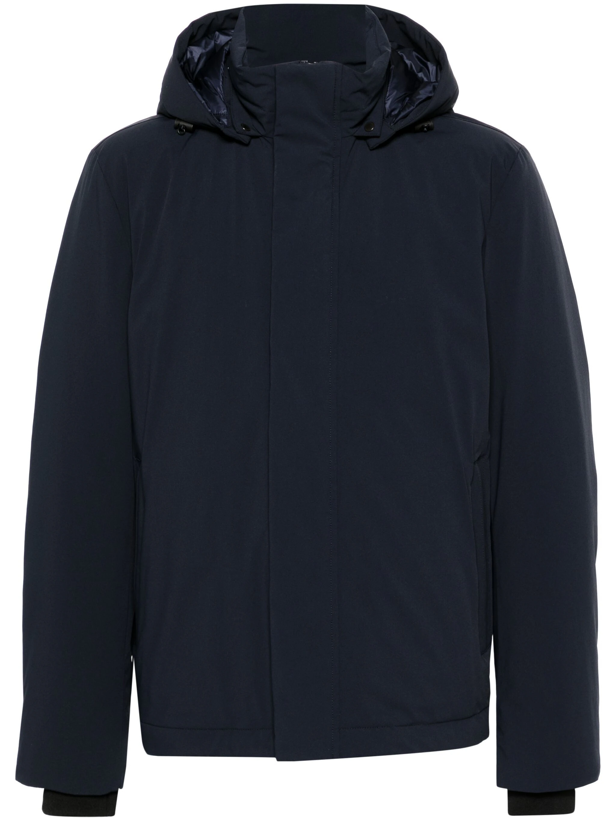 Woolrich Stretch Heavy Jacket In Blue