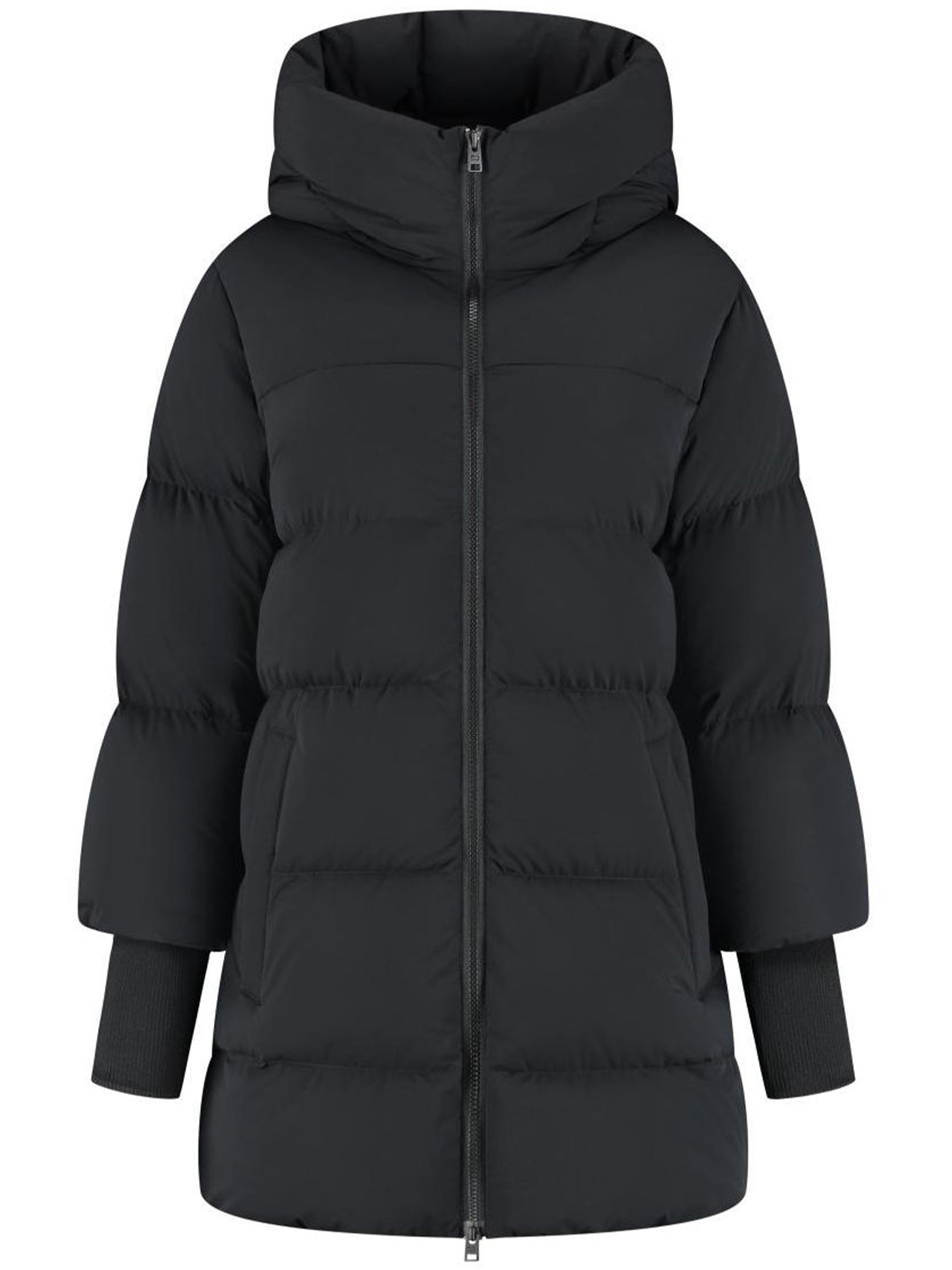 Woolrich Cloud Madison Coat In Black