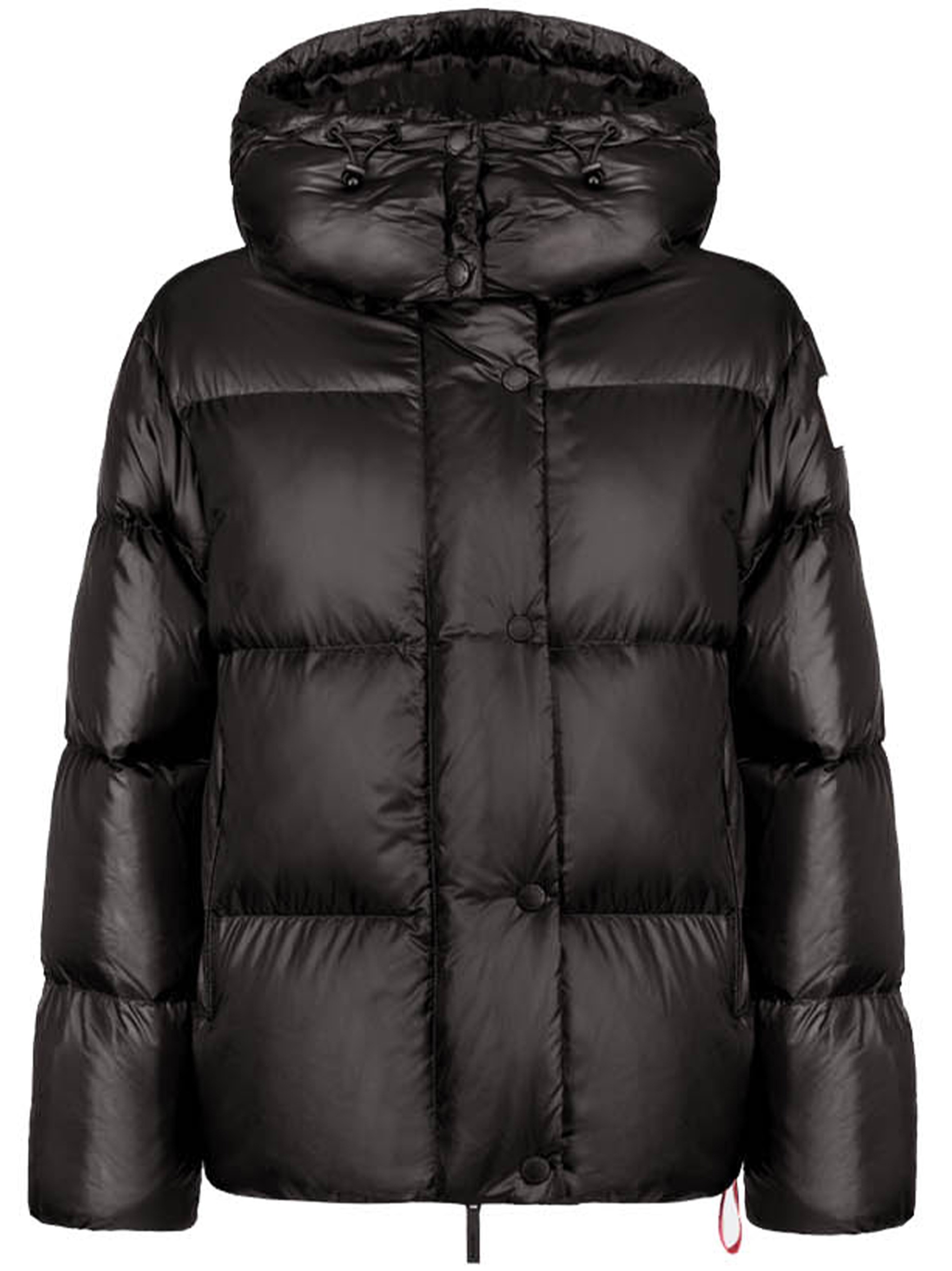 After Label Coat In Black