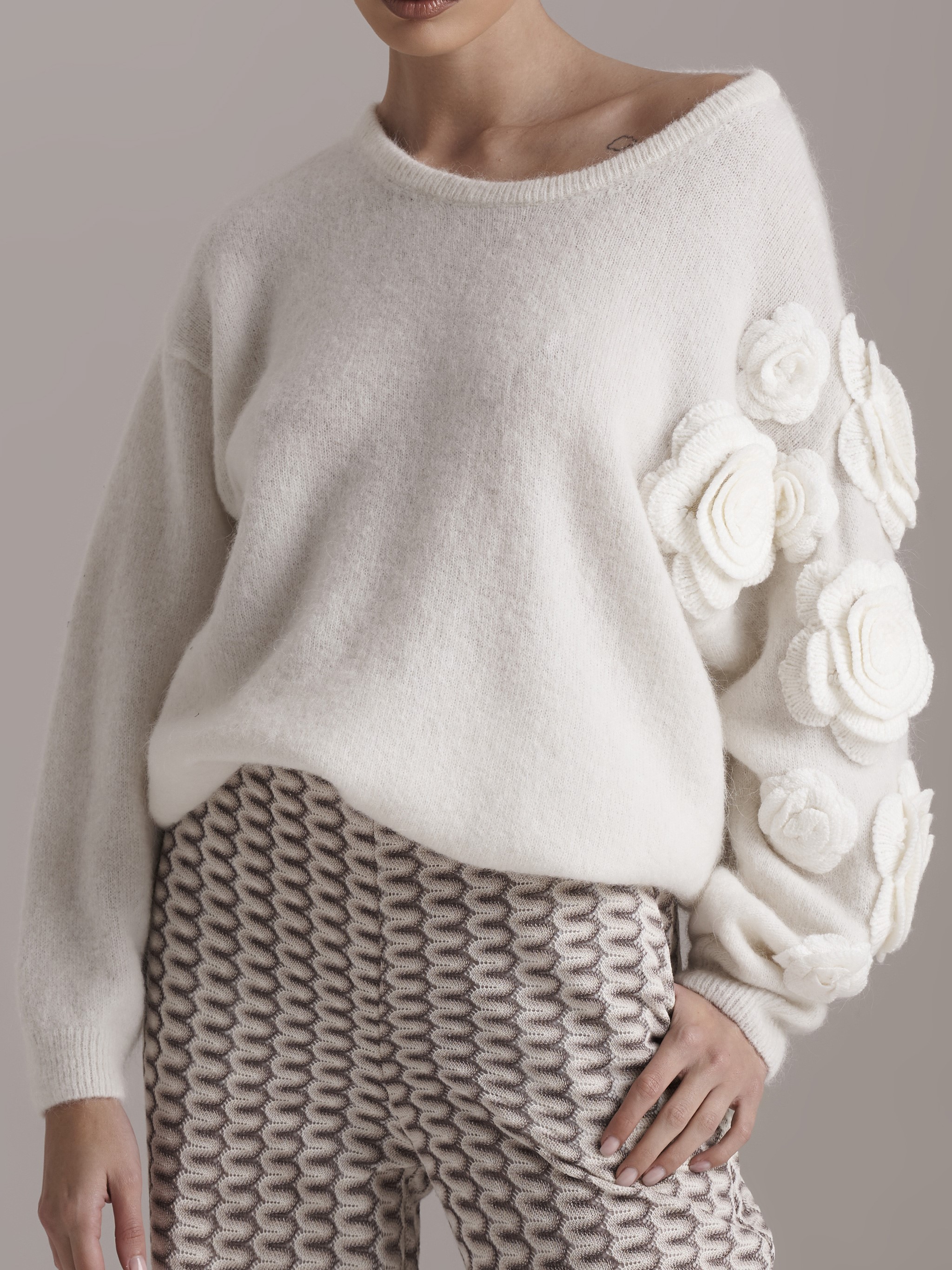 Pho® Firenze Sweater In White
