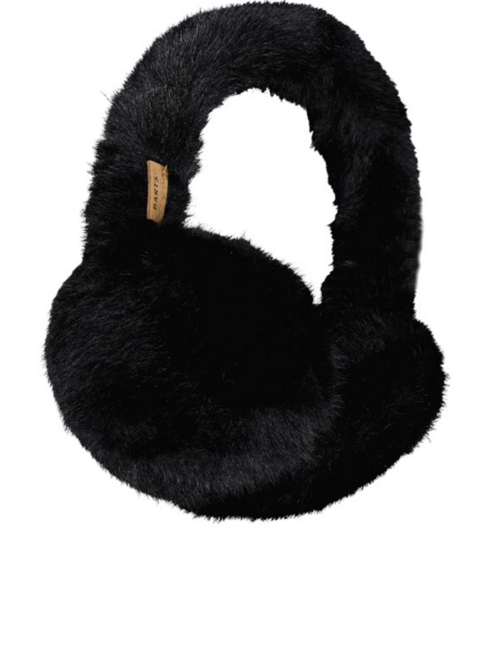 Barts Big Fur Earmuffs In Black