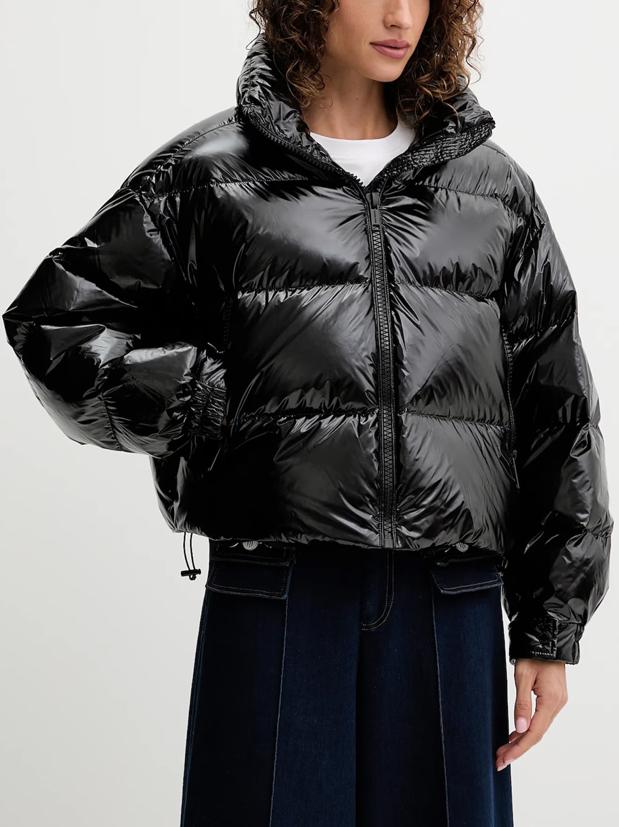 Michael Kors Down Jacket In Brown
