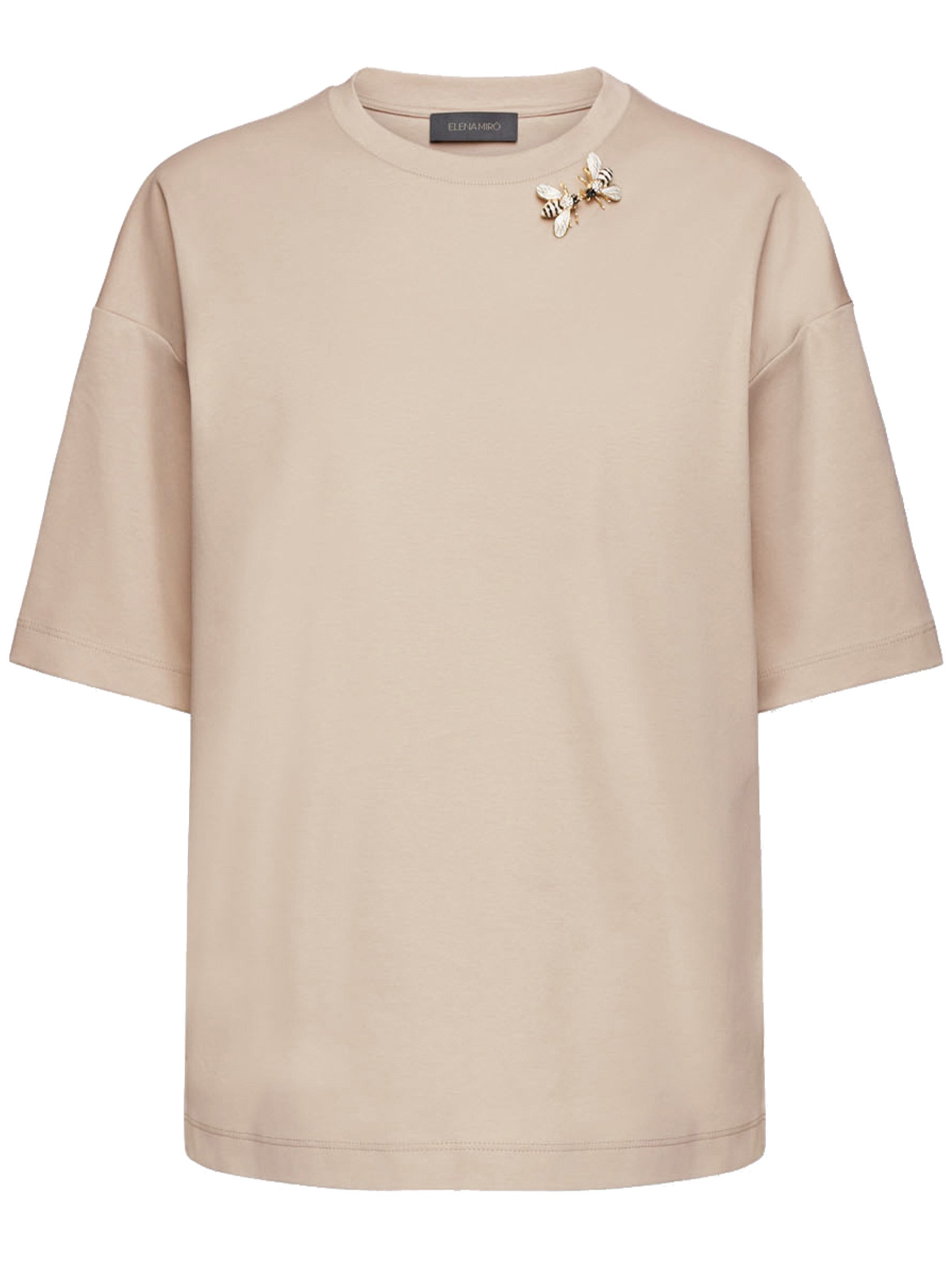 Elena Miro' Bee-embellished T-shirt
