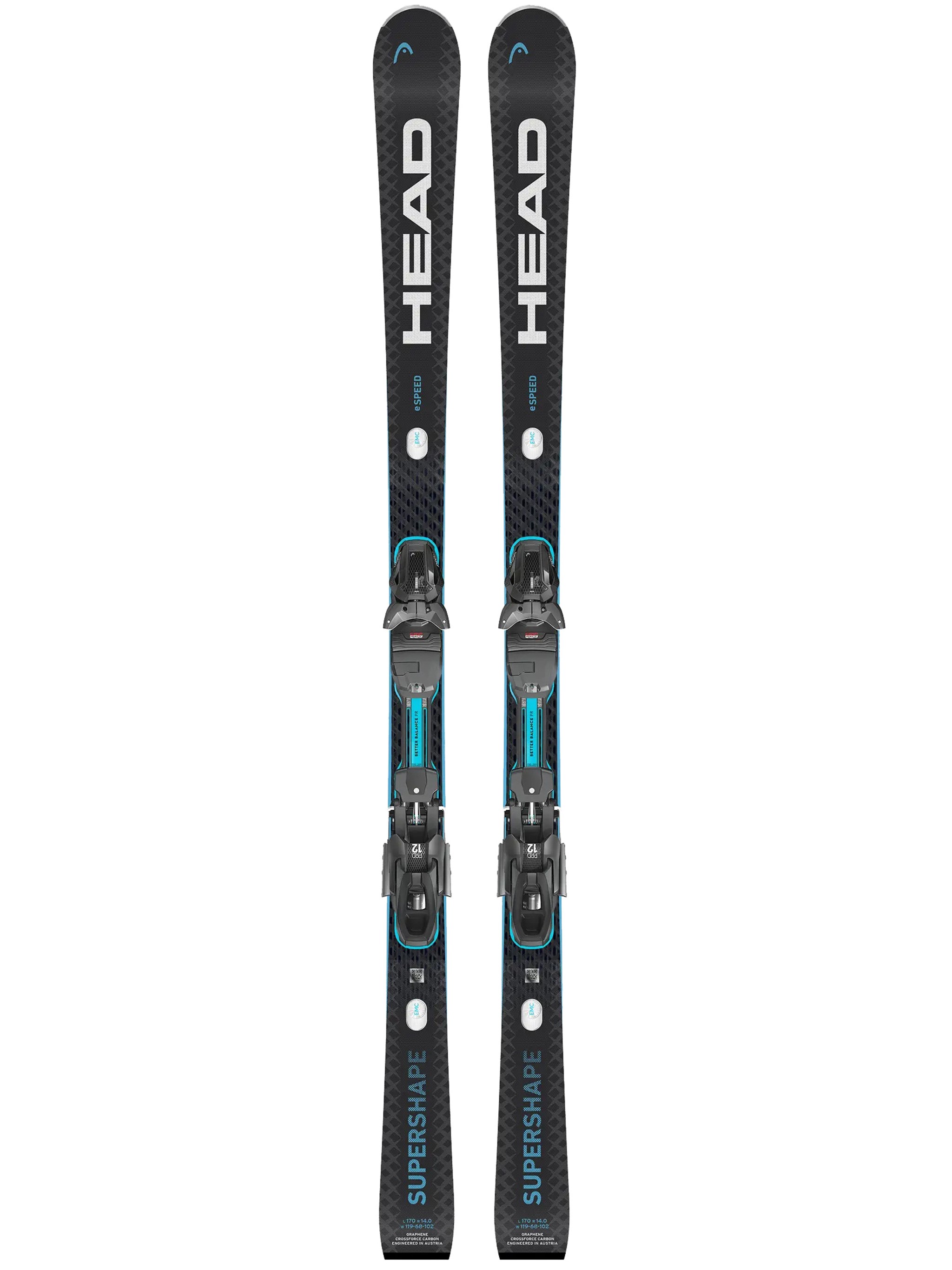 Head Supershape E-speed Sw In Black