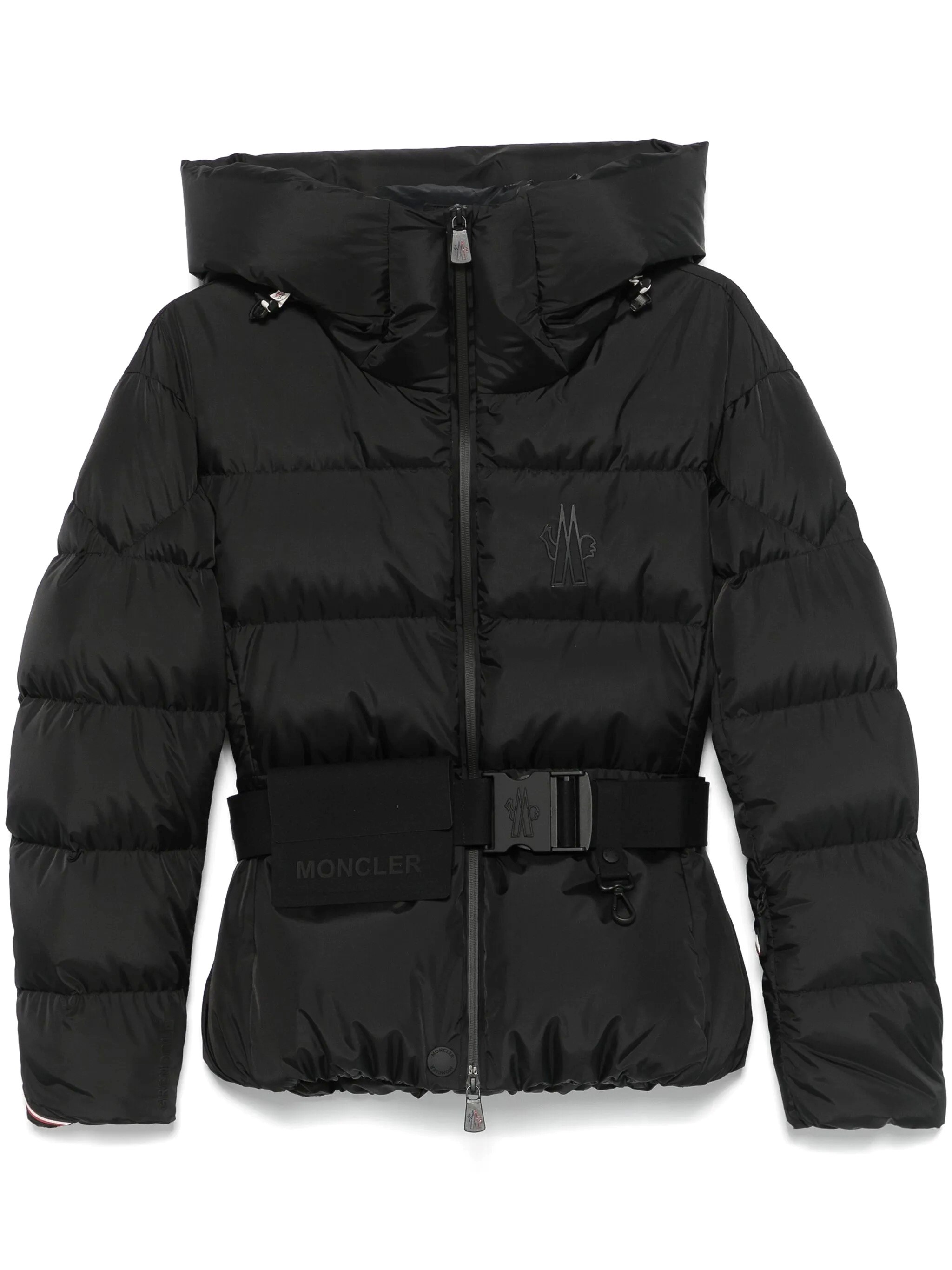 Moncler Grenoble Ski Jacket Bouquet In Black