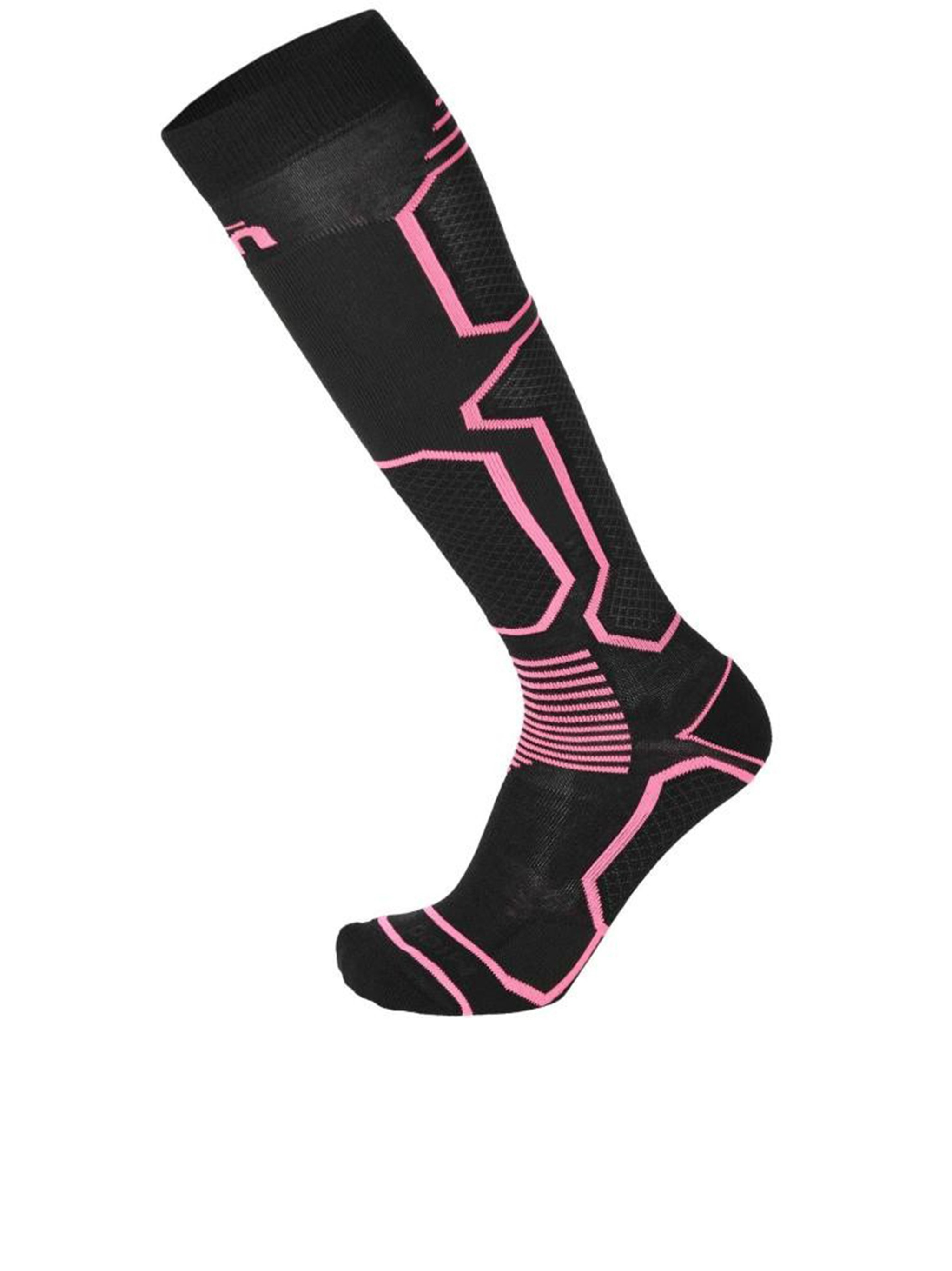 Mico Medium Weight Warm Control Ski Sock In Black