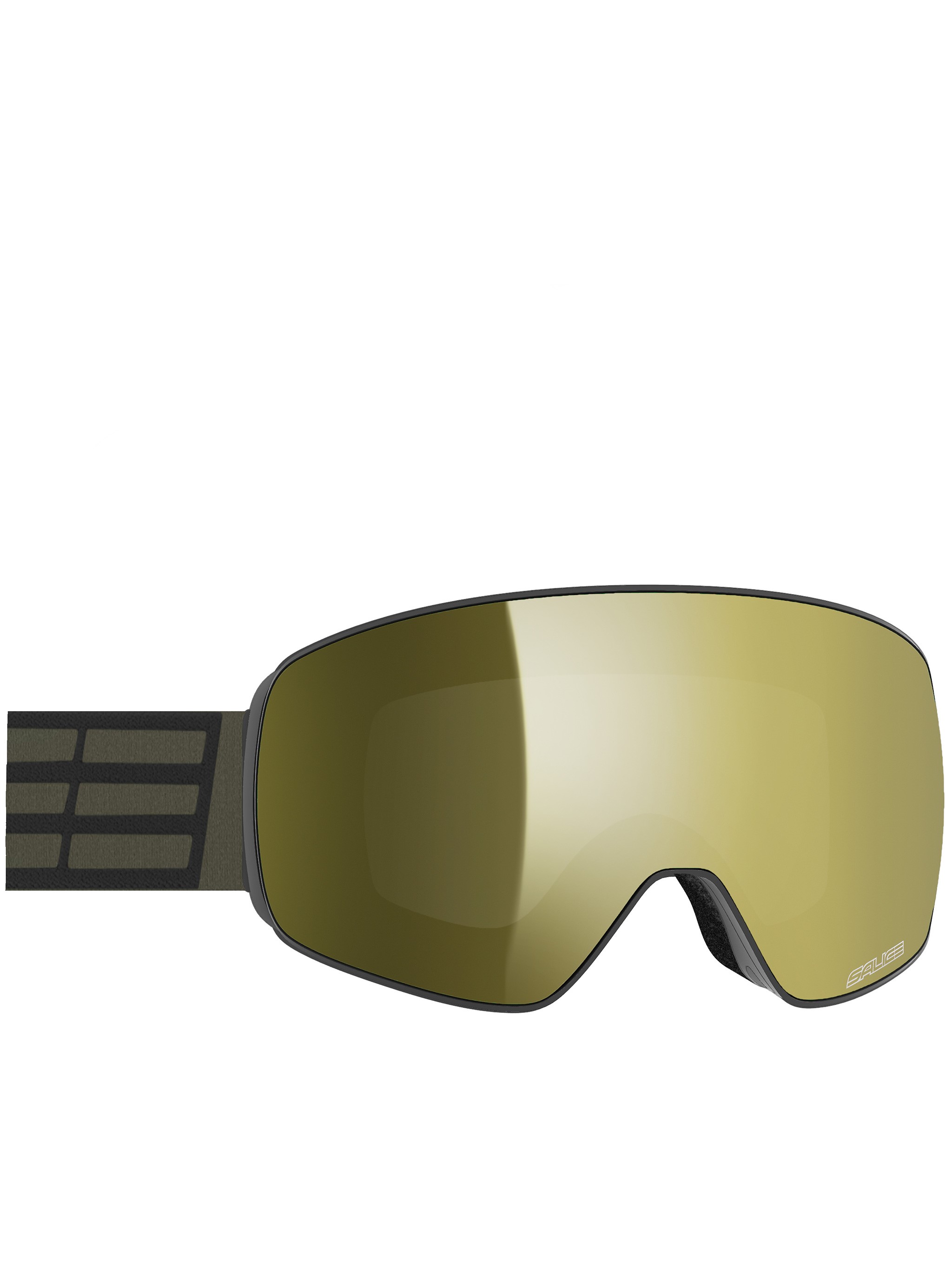 Salice Sr Otg Ski Goggles + Light Radium S1 Lens In Black