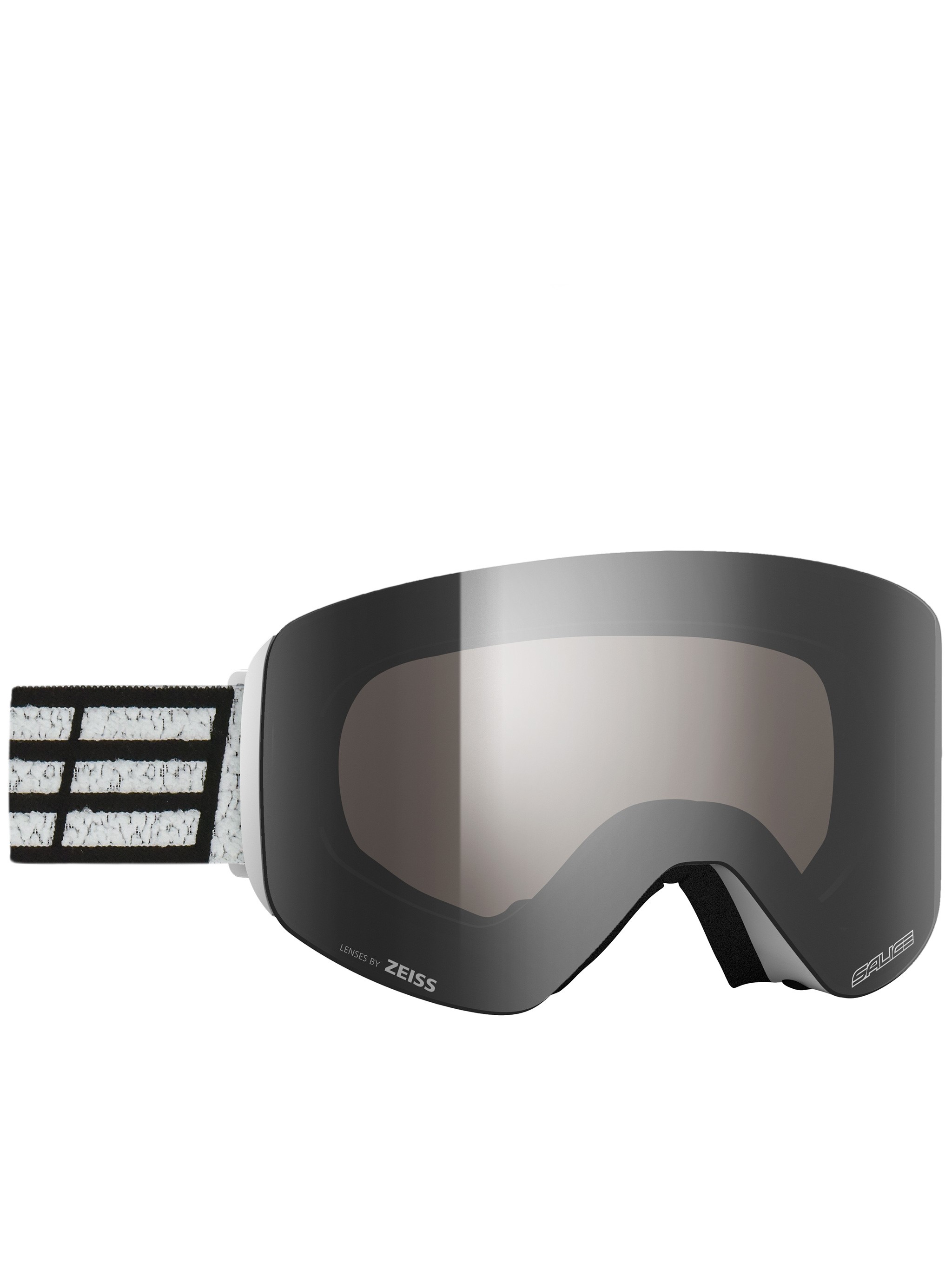 Salice Sr Otg Ski Goggles + Light Radium S1 Lens In White
