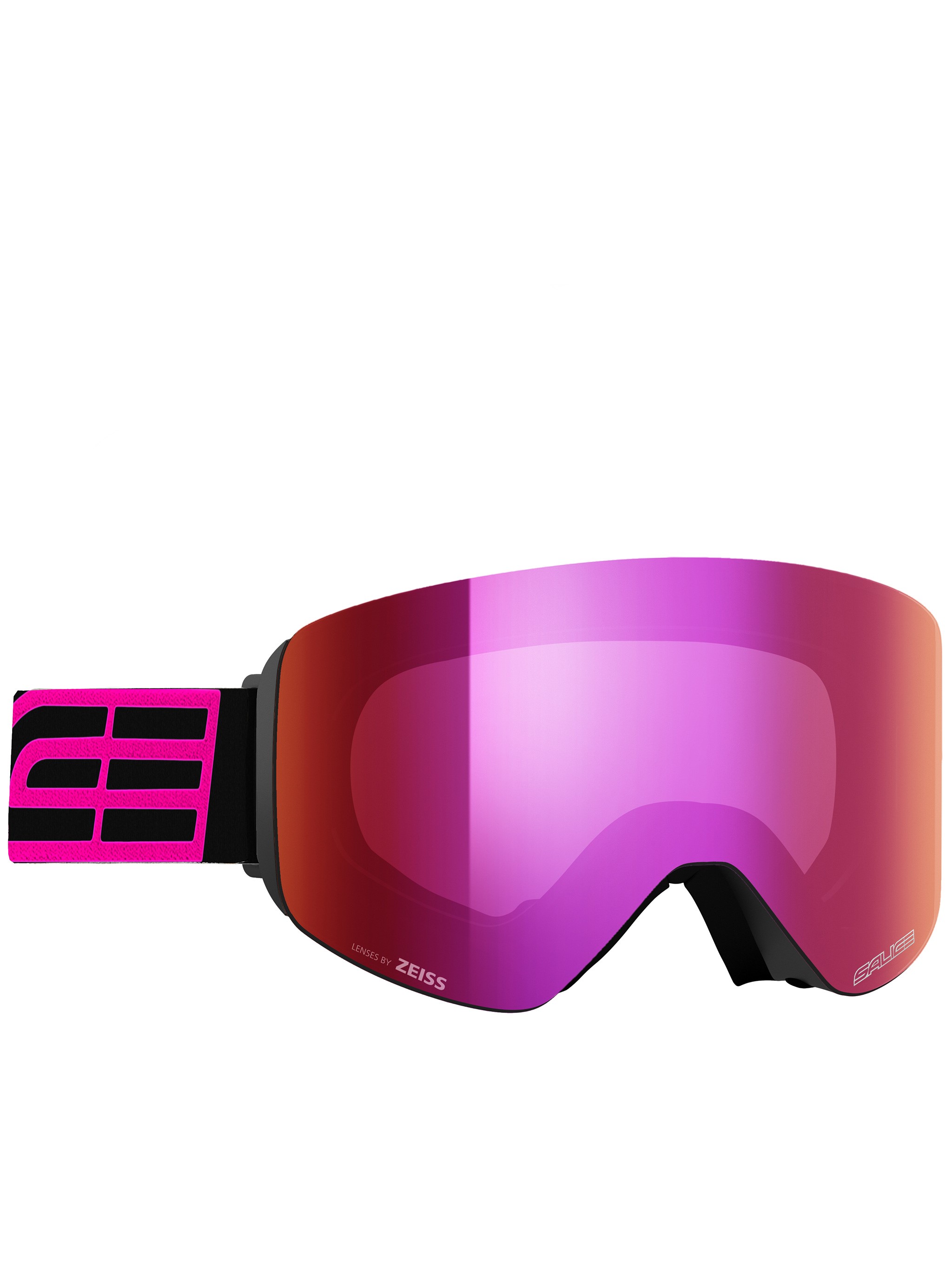 Salice Sr Otg Ski Goggles + Light Radium S1 Lens In Black