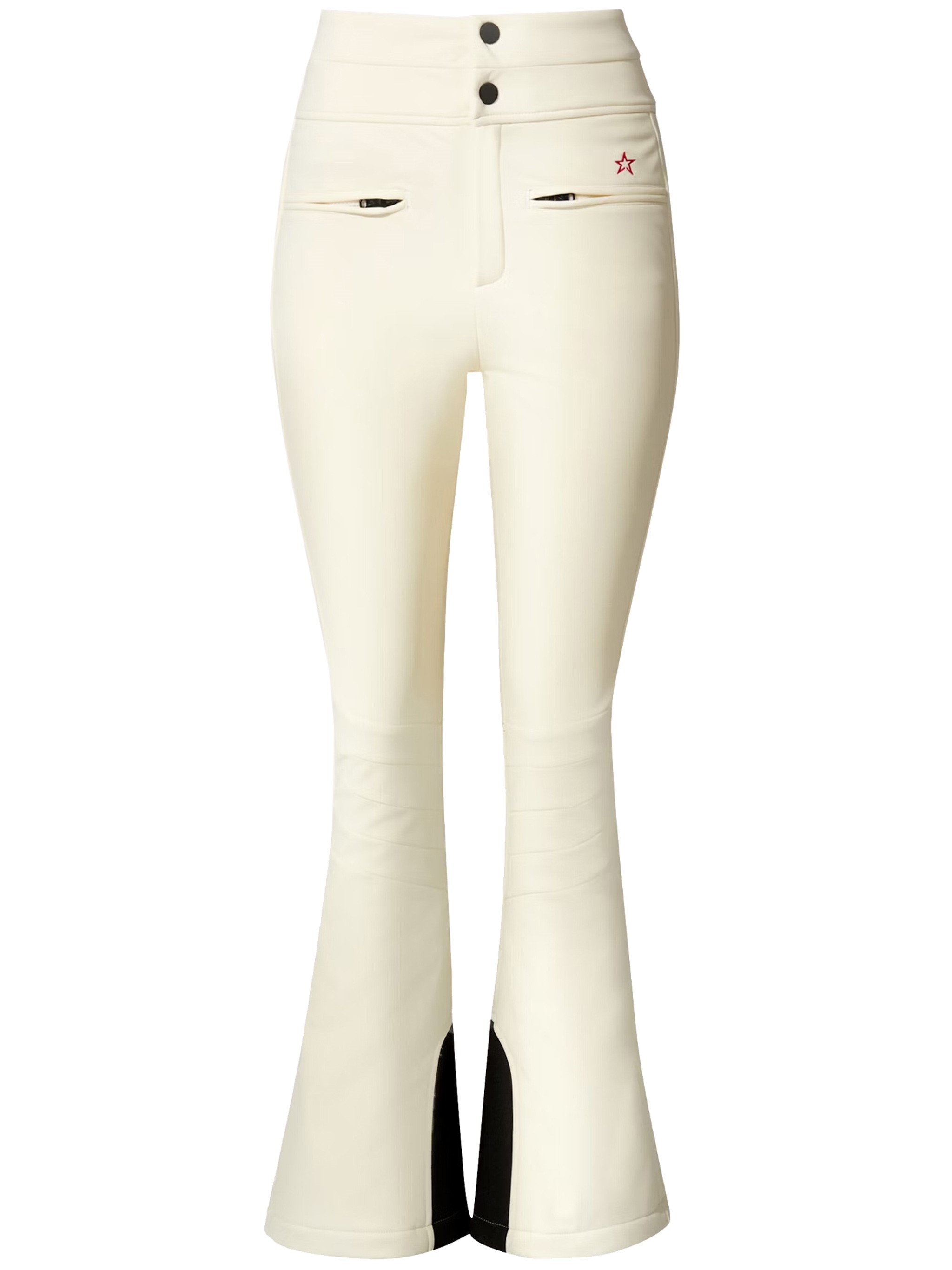 Perfect Moment High-waist Aurora Flare Ski Pant Xl In White