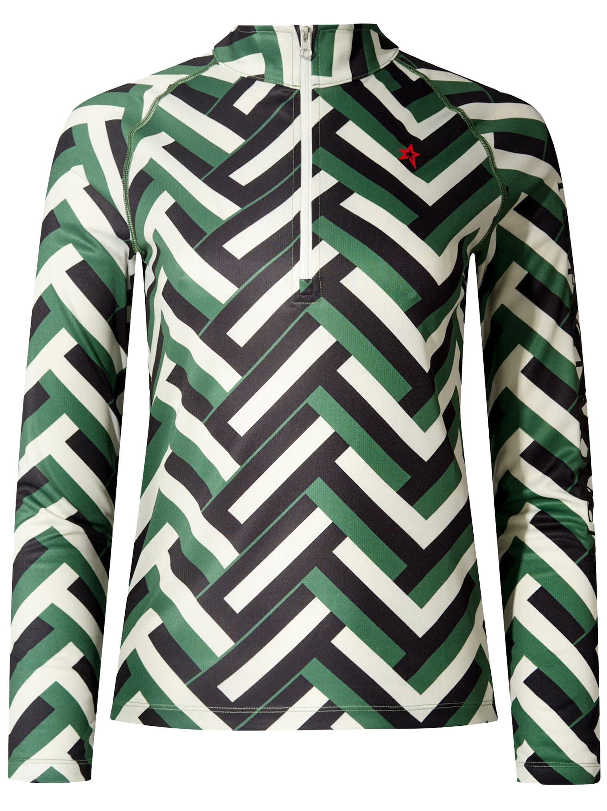 Perfect Moment Base Layer Top In Green
