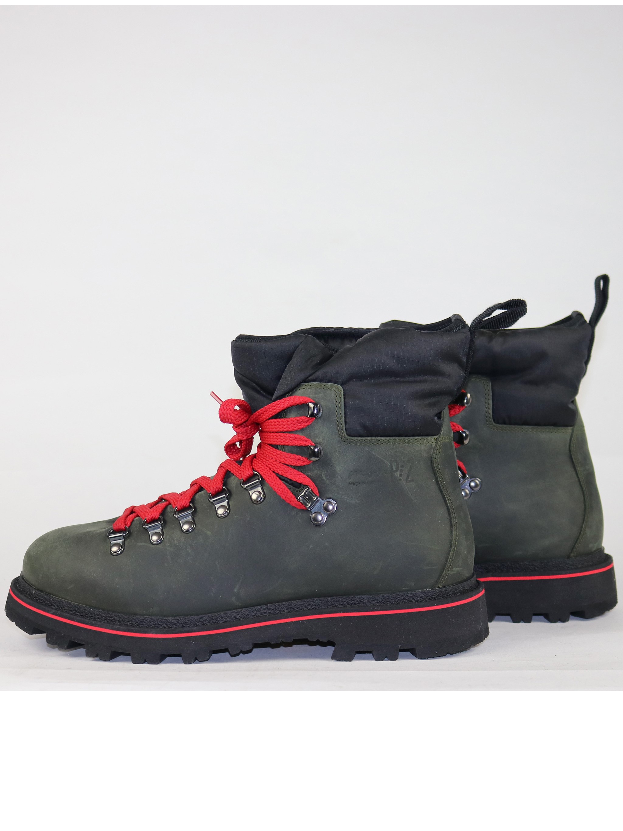 Monpiz Grostè` Dakar Green Boot In Gray
