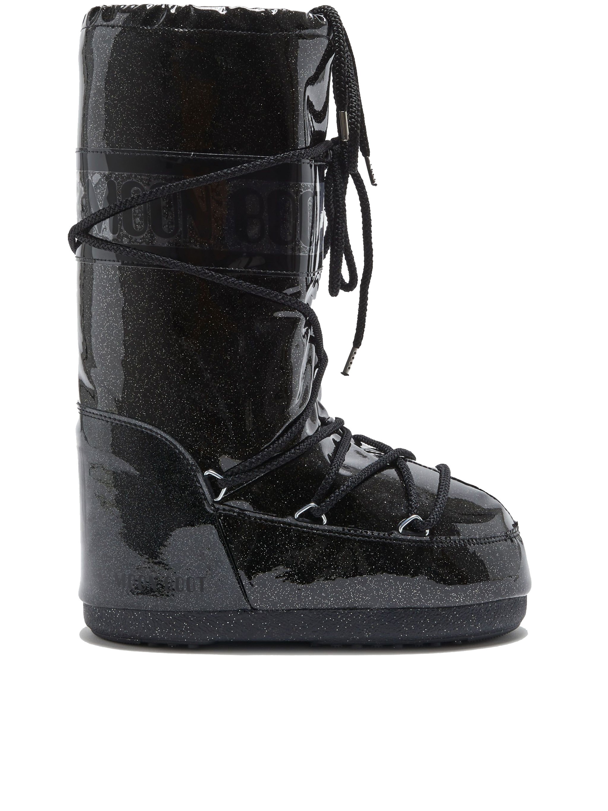 Moon Boot Mb Icon Glitter In Animal Print