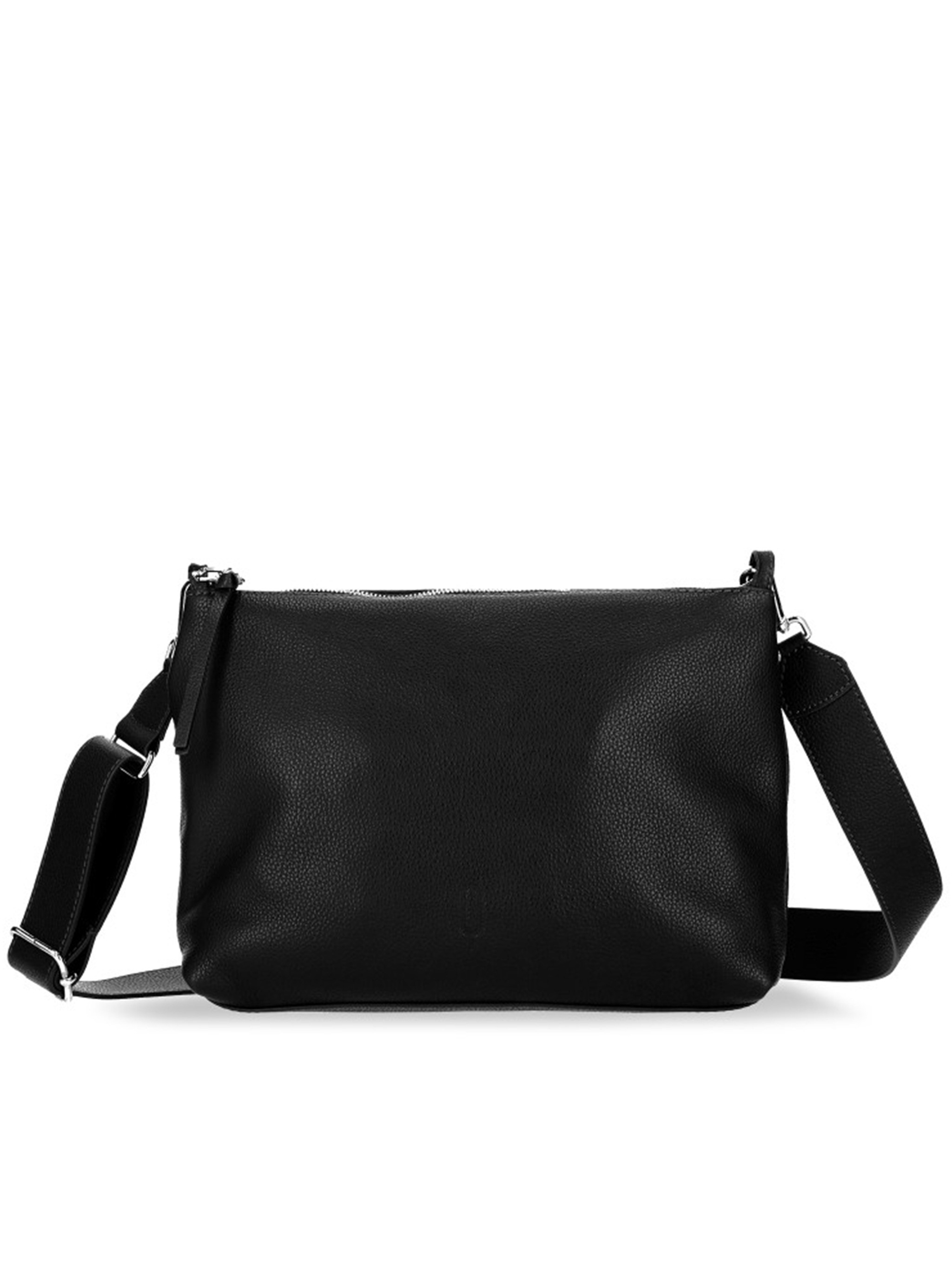 Quarzovivo Alika Adjustable-strap Shoulder Bag In Black