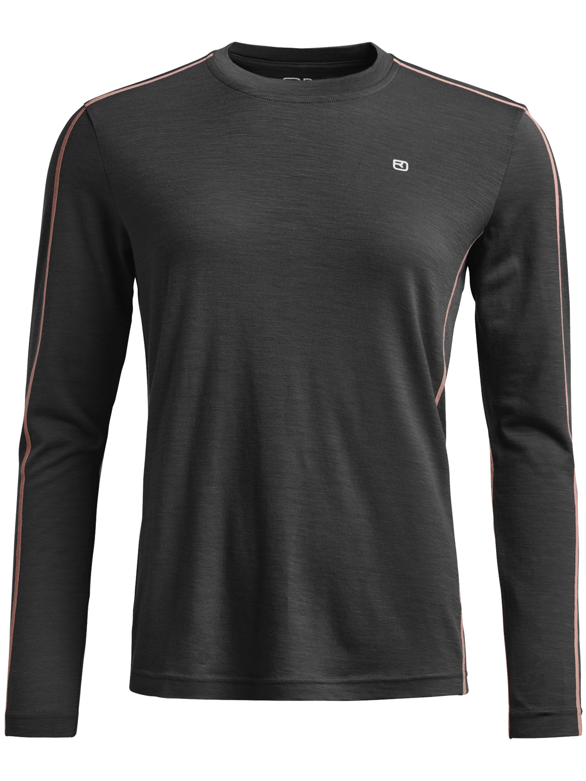Ortovox 185 Rock`n`wool Long Sleeve In Black