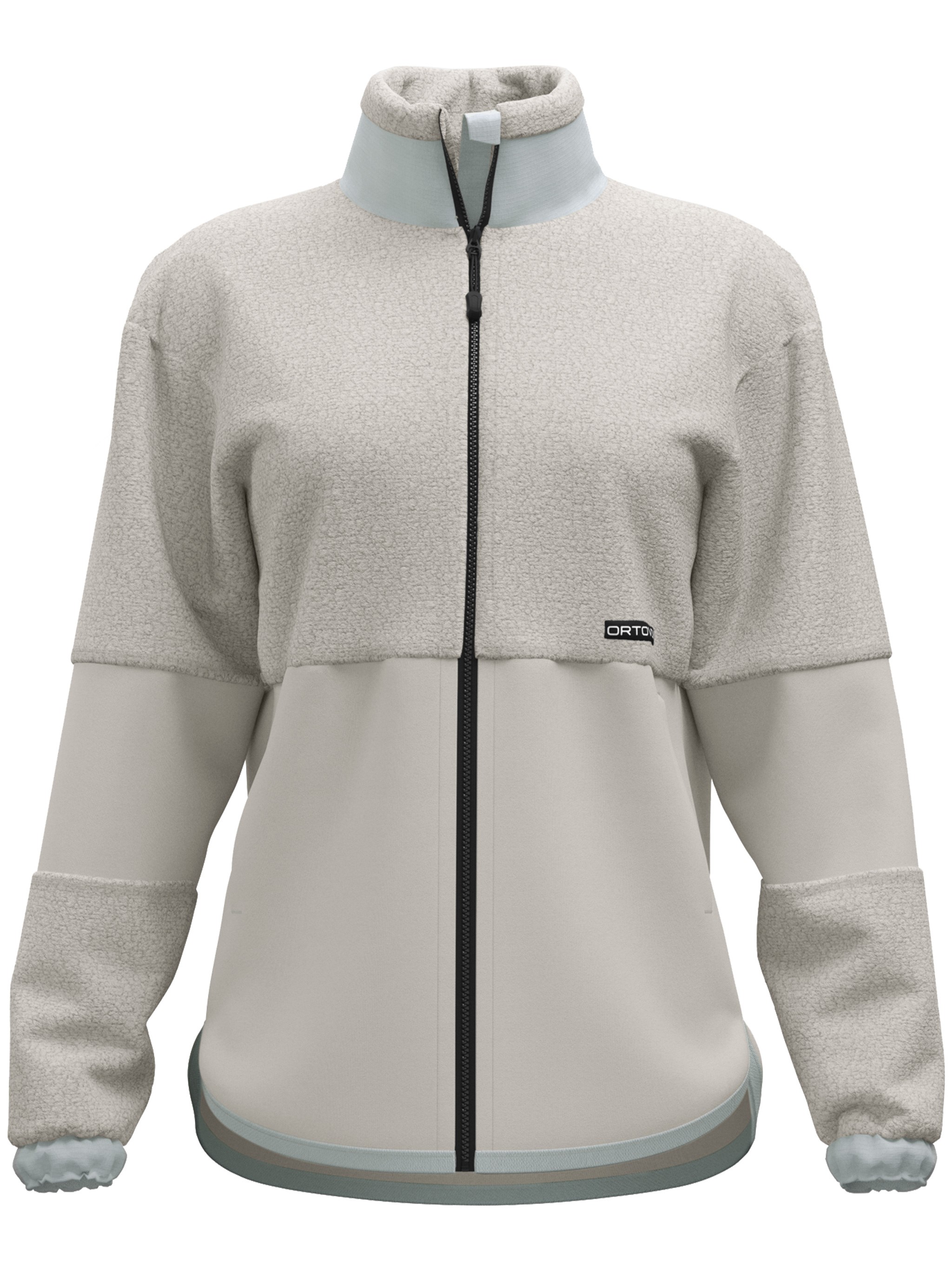Ortovox Fleece Teddy Jacket In Gray