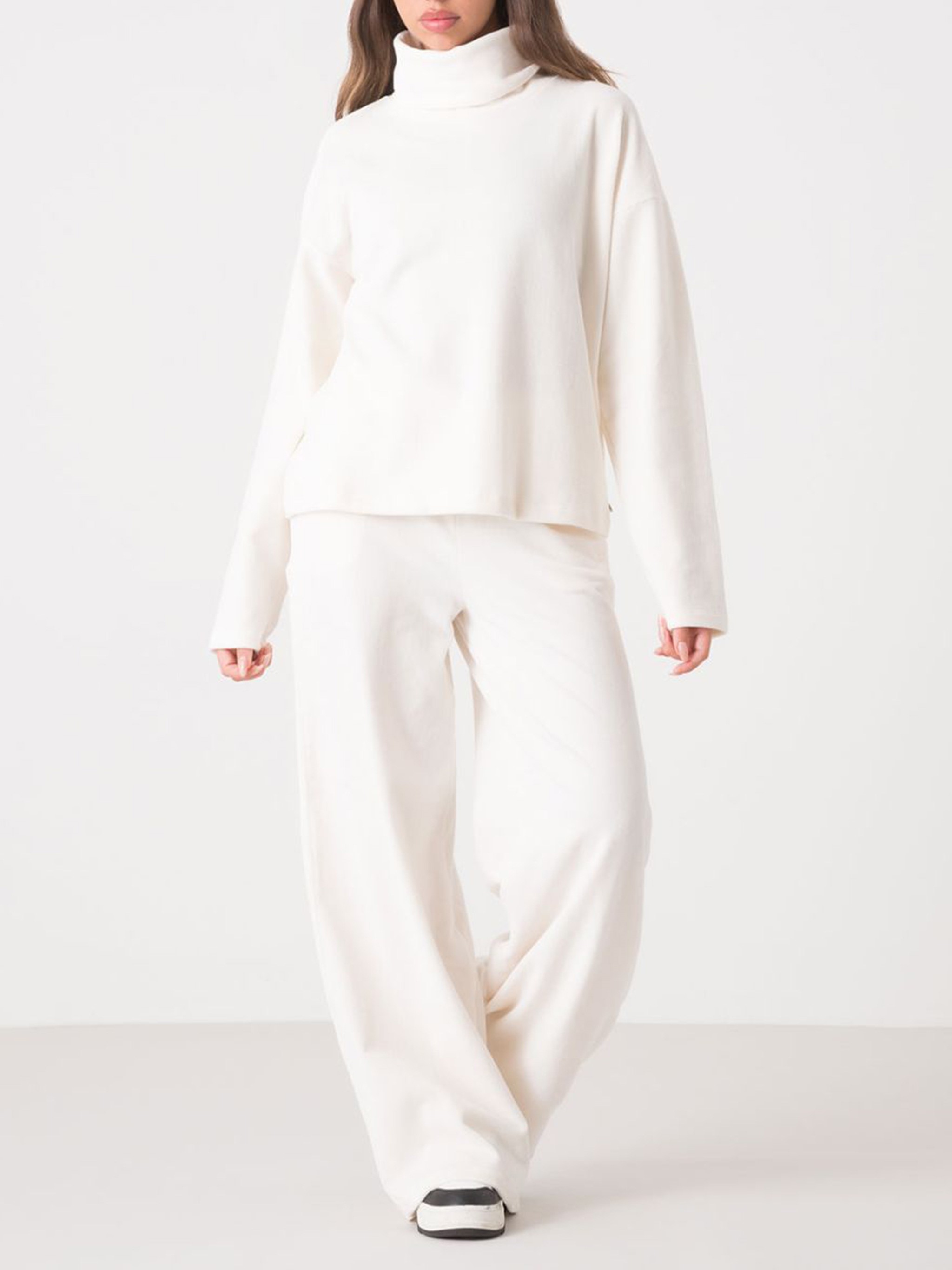 Dimensione Danza Turtleneck In White