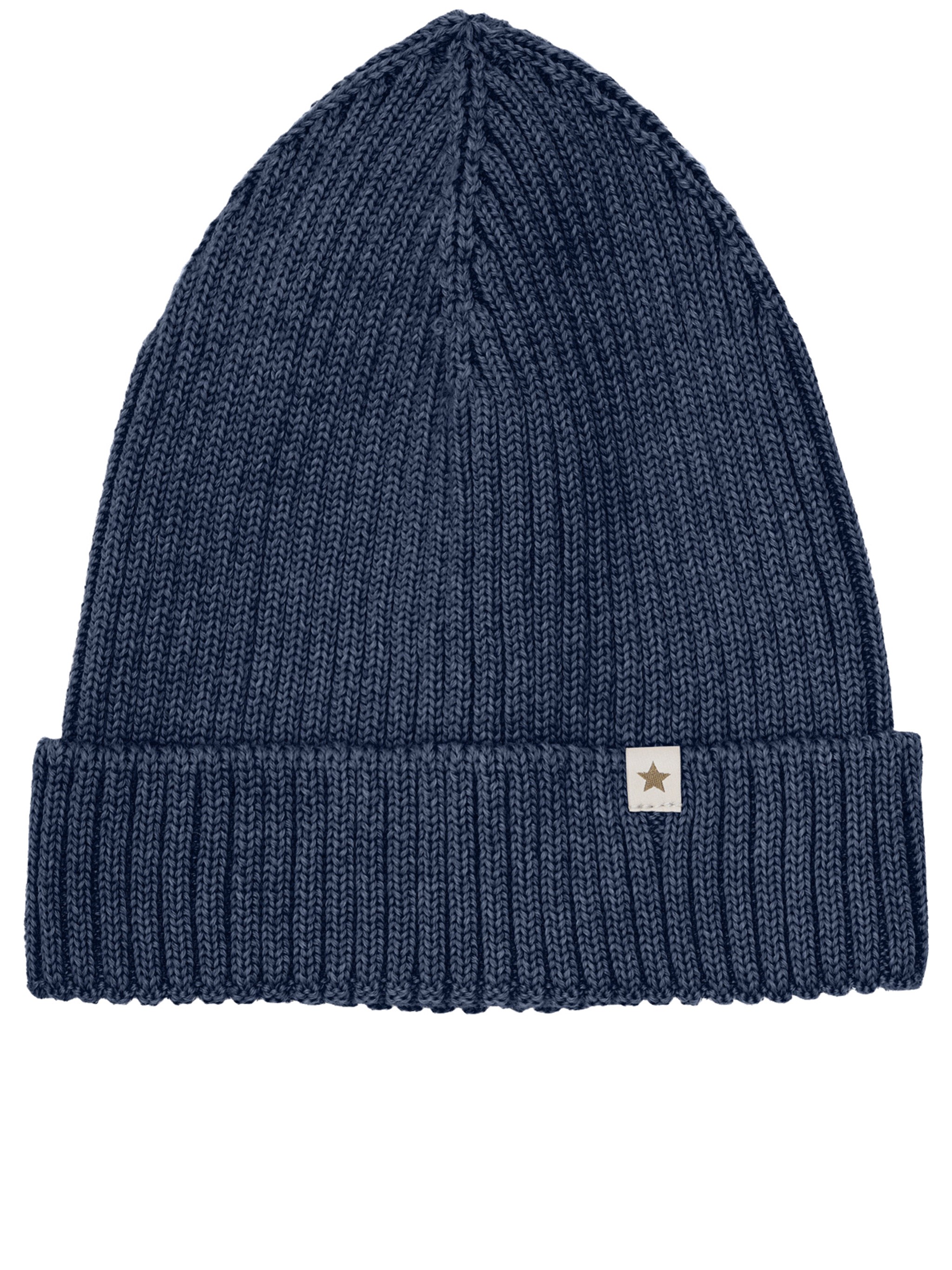 Huttelihut Beanie Wool Knit Dino In Blue
