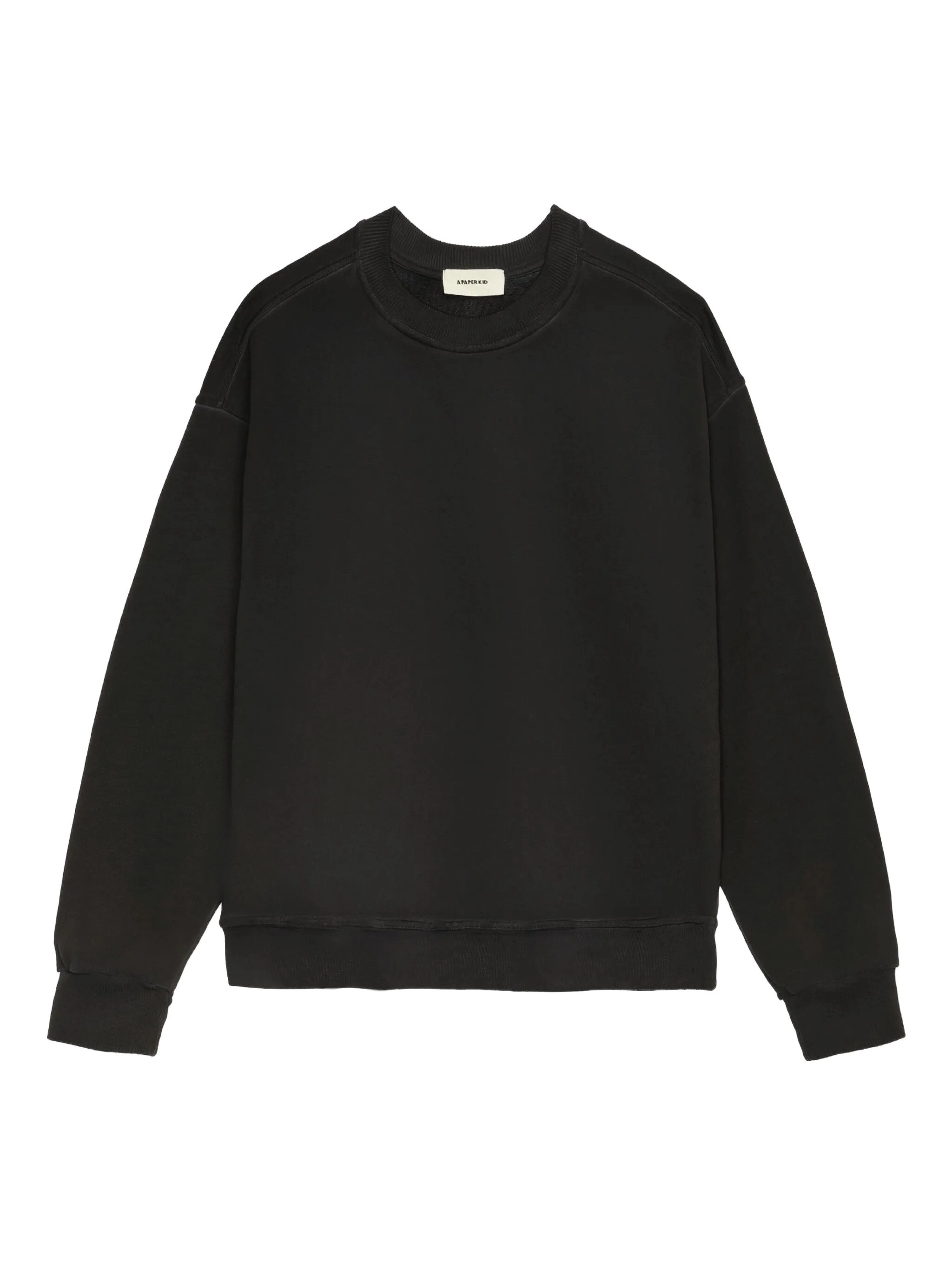 A Paper Kid Logo Sweatshirt In Black