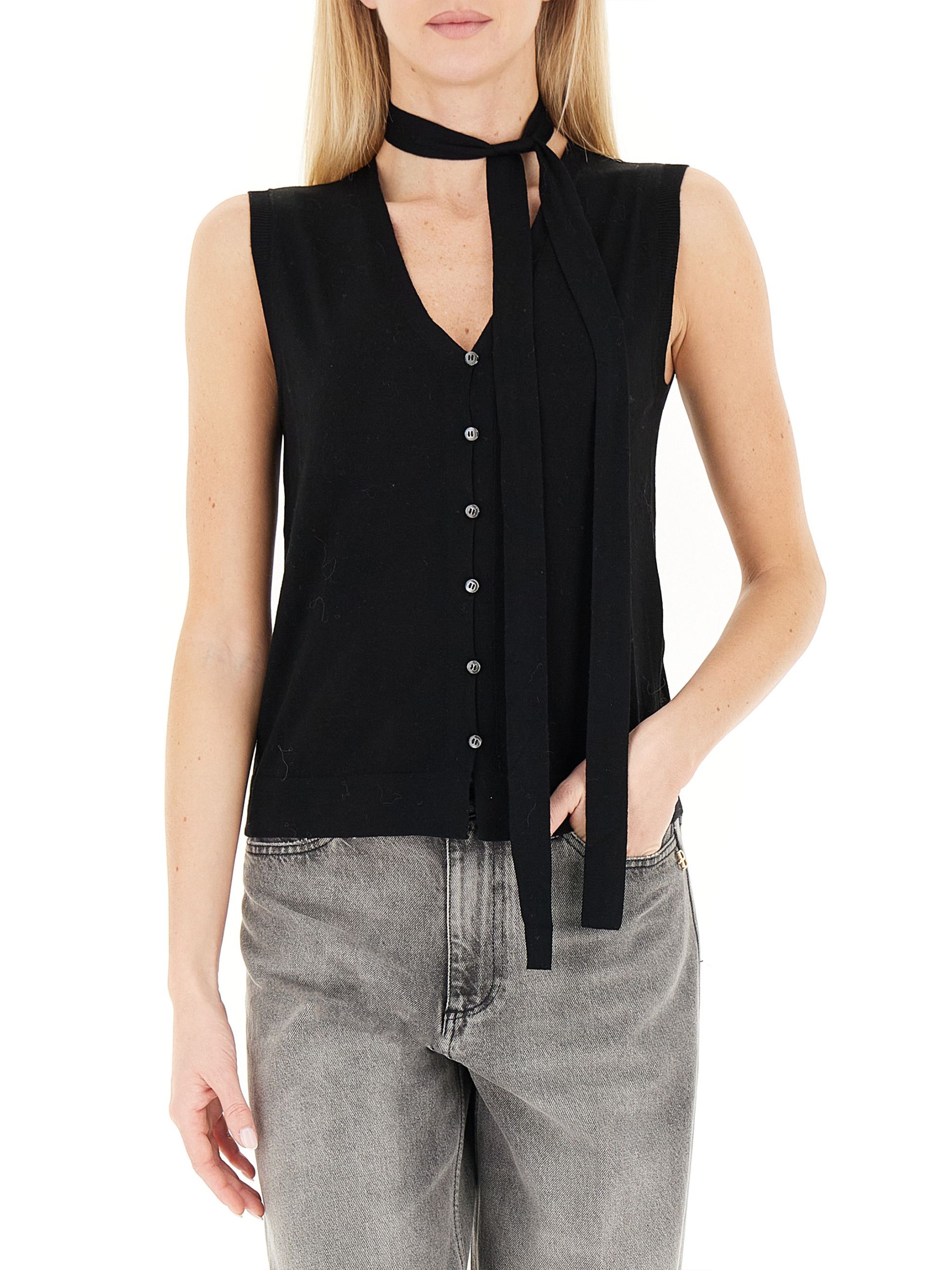 Ballantyne Waistcoat In Black