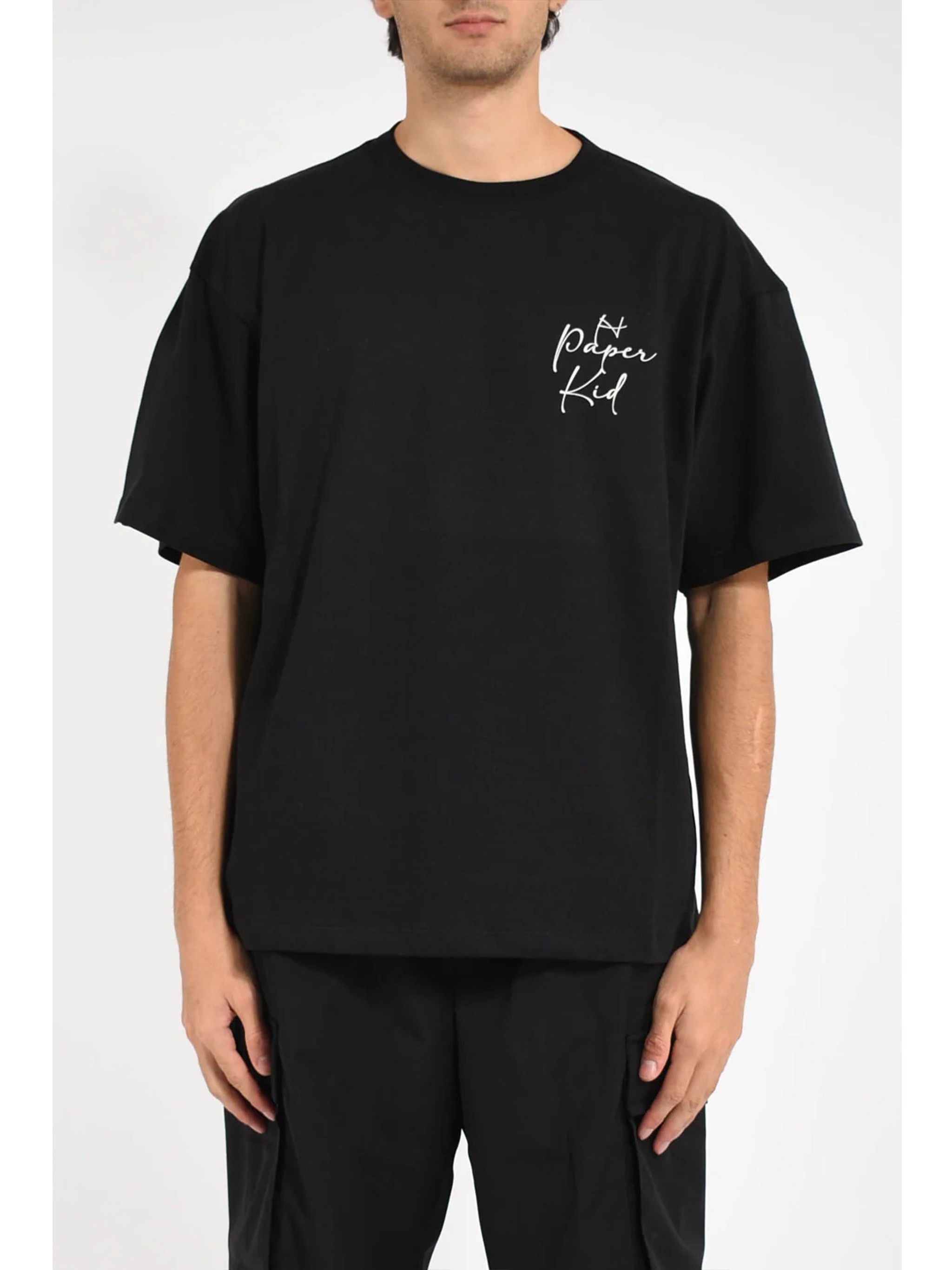 A Paper Kid T-shirt In Black