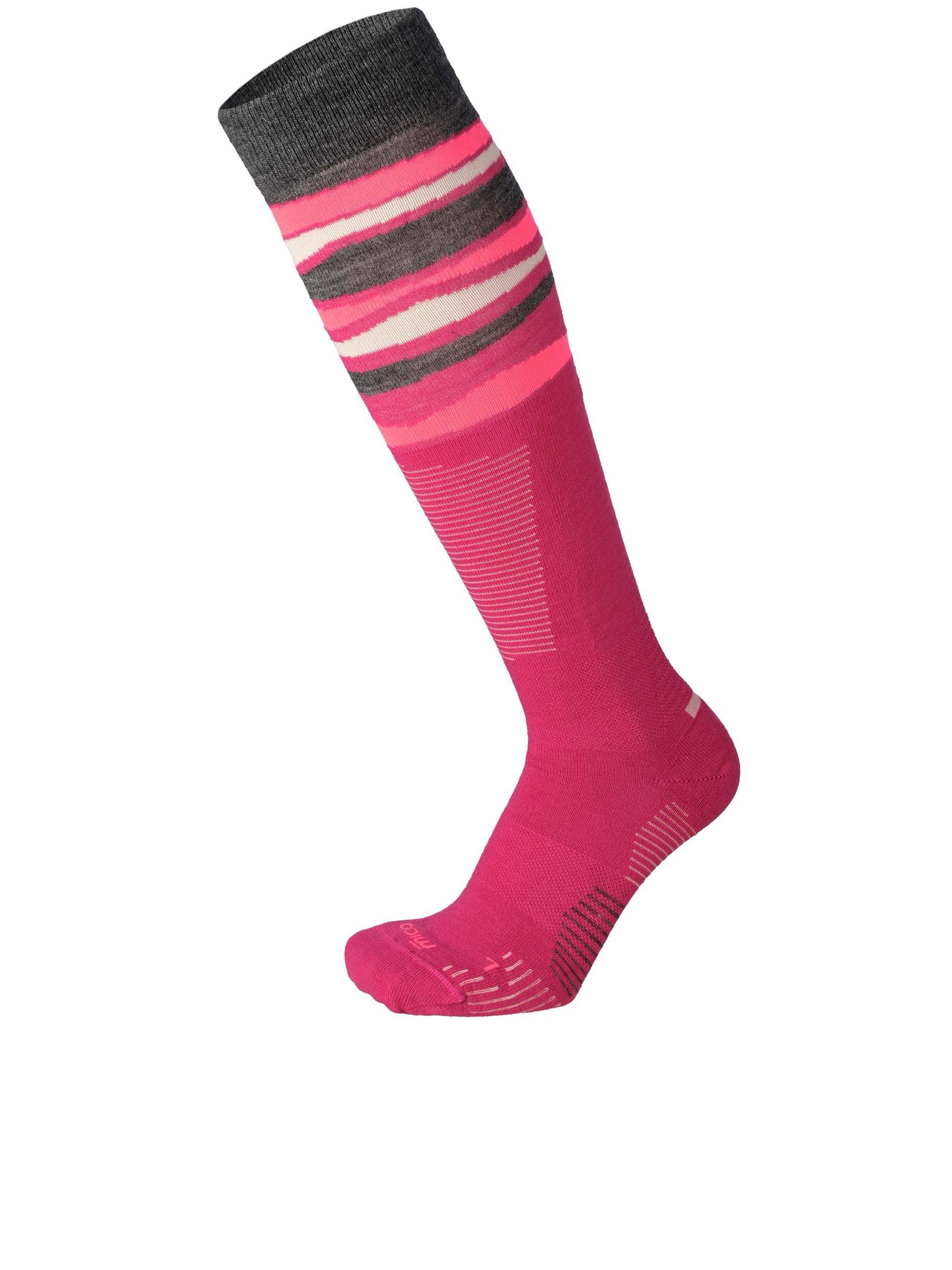 Mico Light Superthermo Ski Sock Woman In Pink