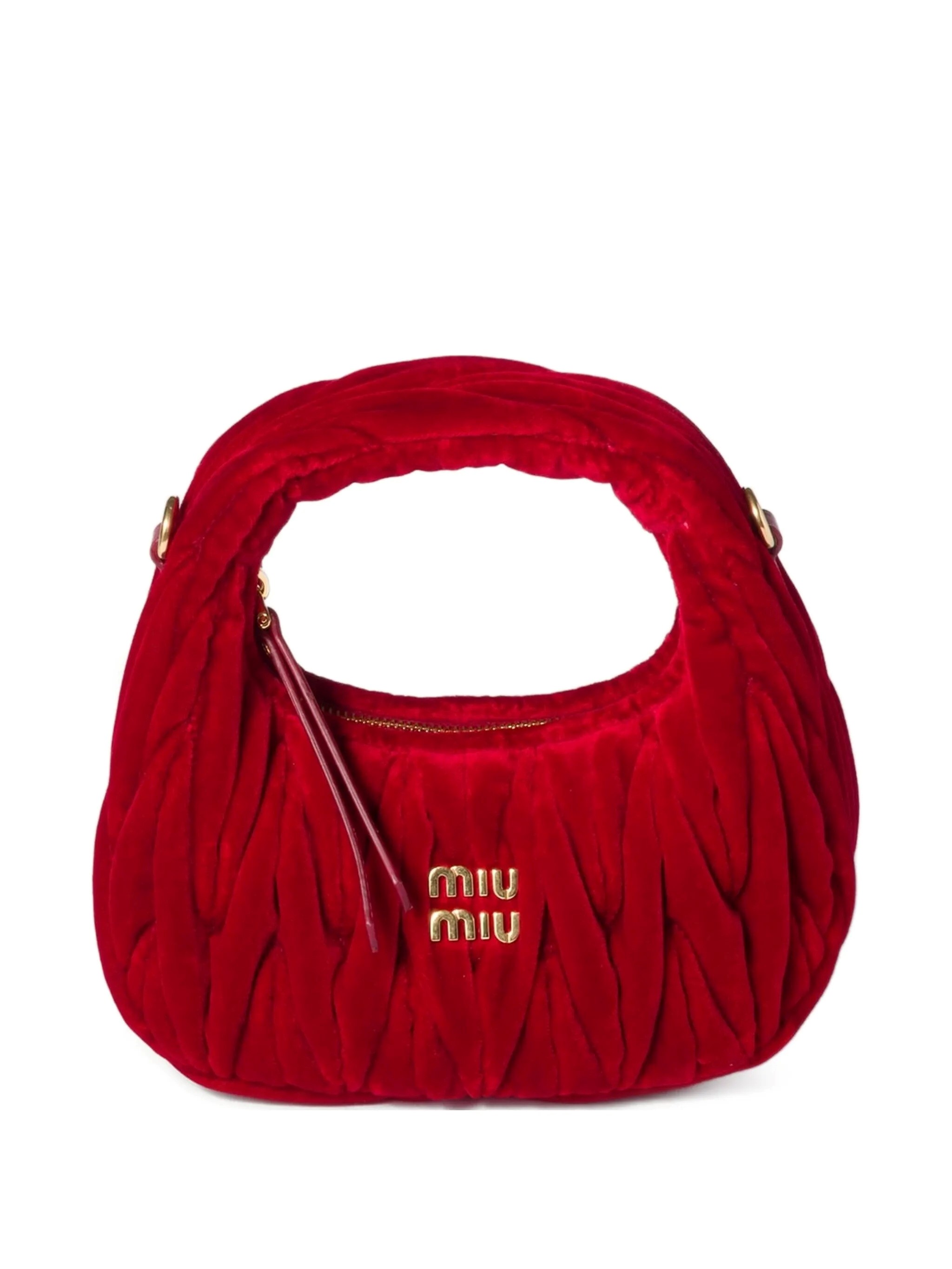 Miu Miu Wander Mini Bag In Red