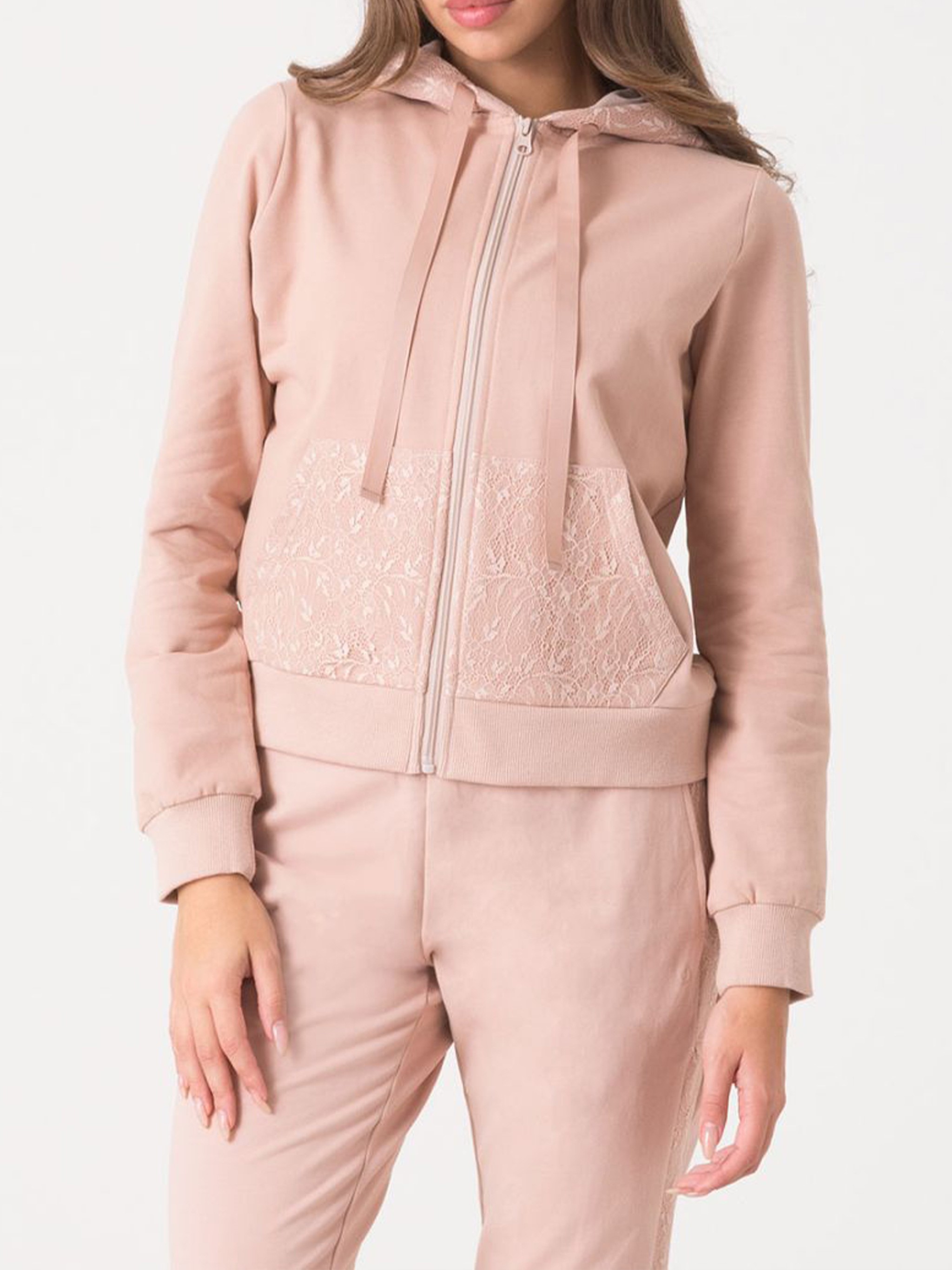 Dimensione Danza Hooded Sweatshirt In Brown