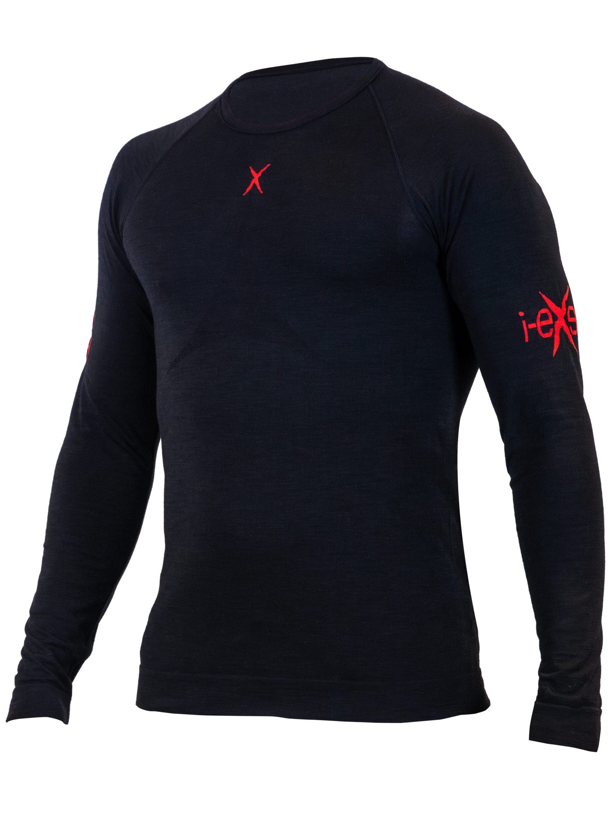 I-exe X Meta Wool Long Sleeve In Black