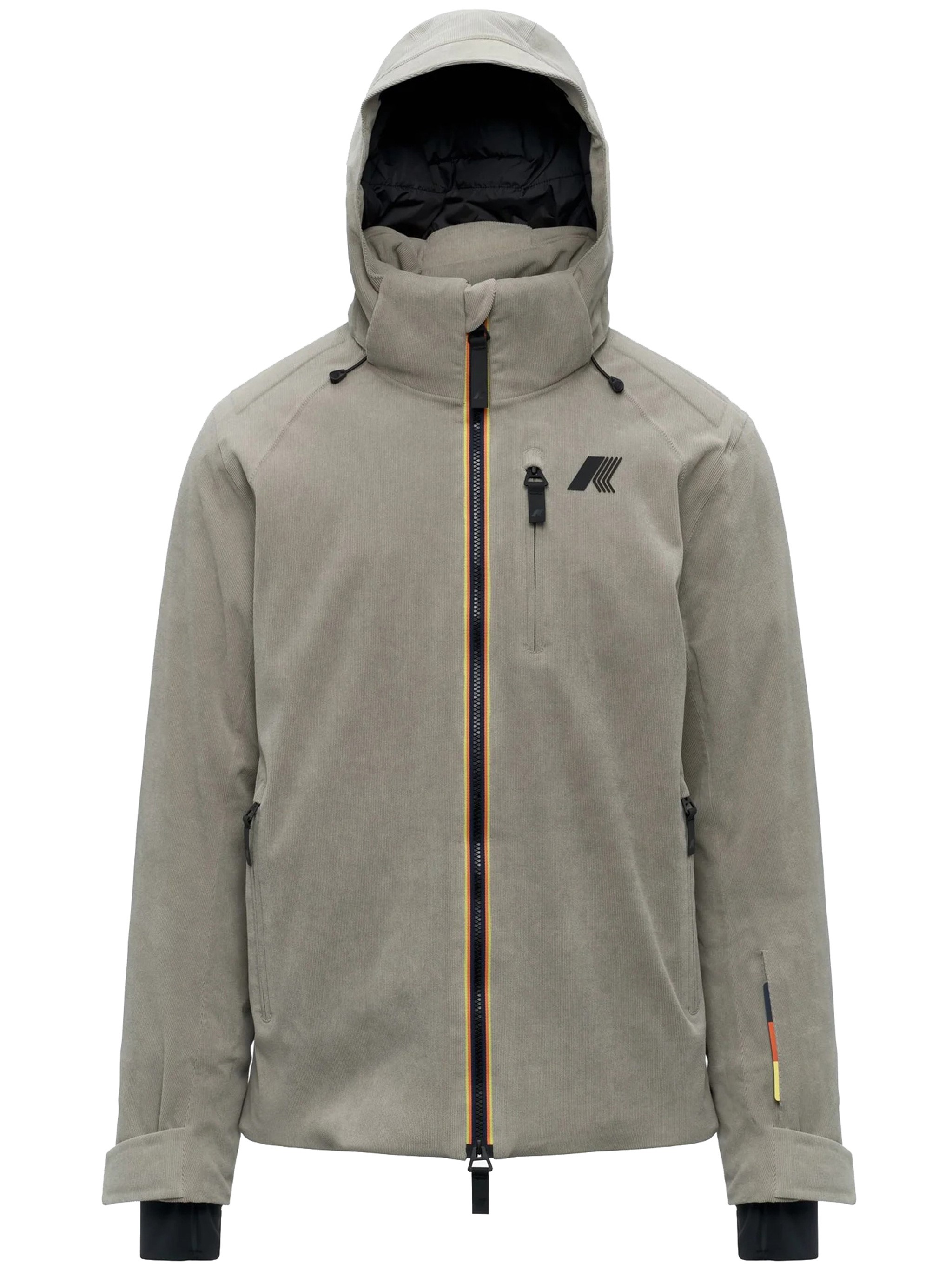 K-way Lamet Corduroy In Gray