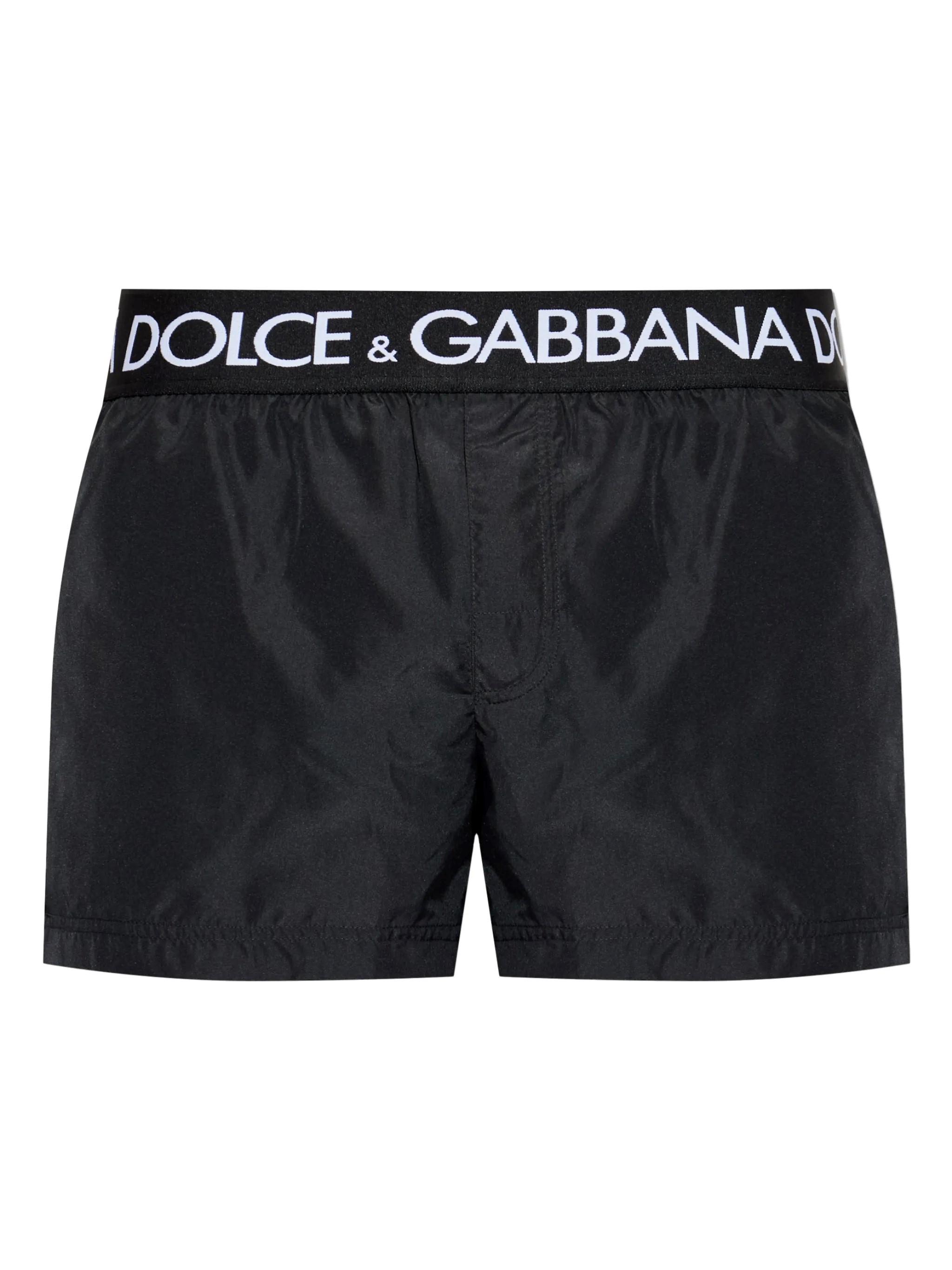 Dolce & Gabbana Short Boxer In Black