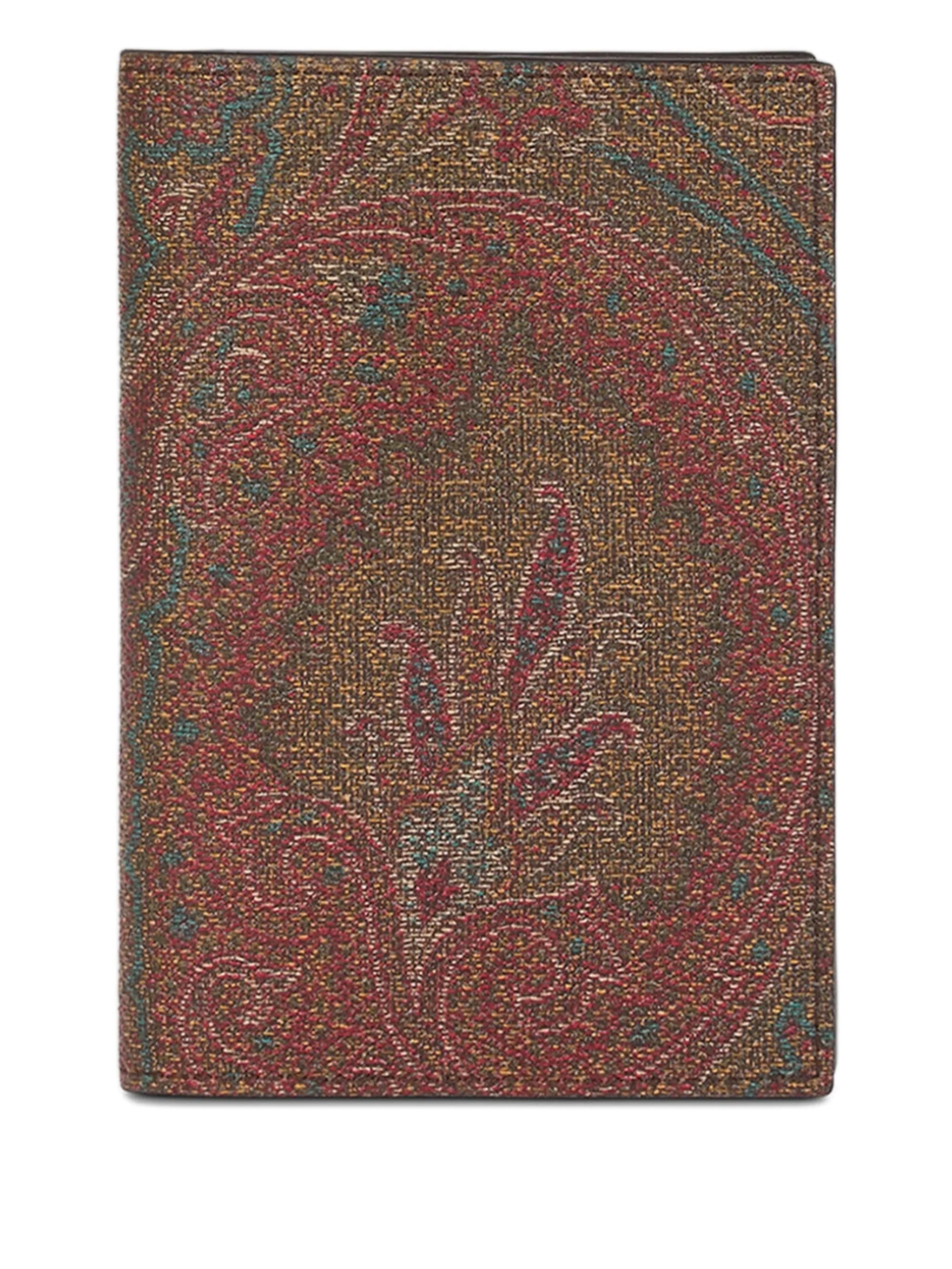 Etro Passport Holder Arnica 9.5x13.7 Accessories In Brown
