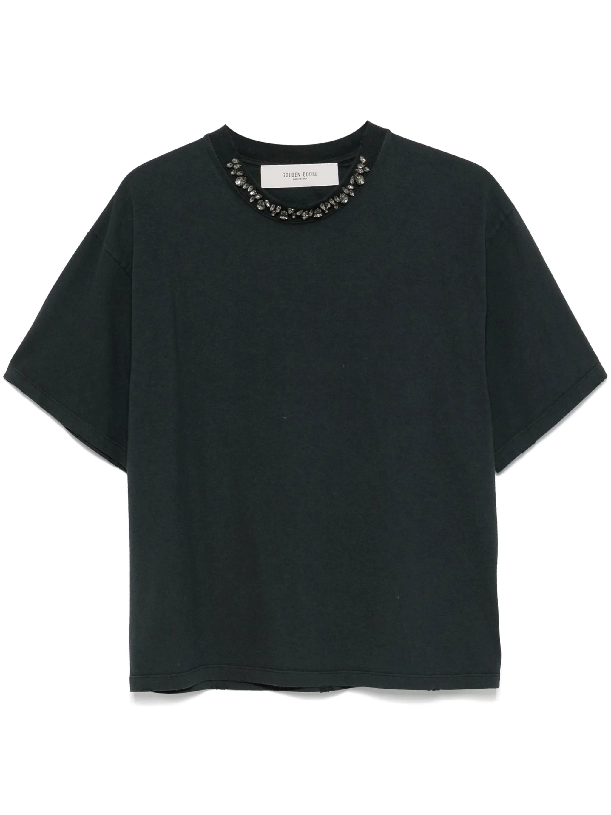 GOLDEN GOOSE Golden Boxy T-Shirt　GOLDEN GOOSE ゴールデン ボクシー T シャツ GOLDEN