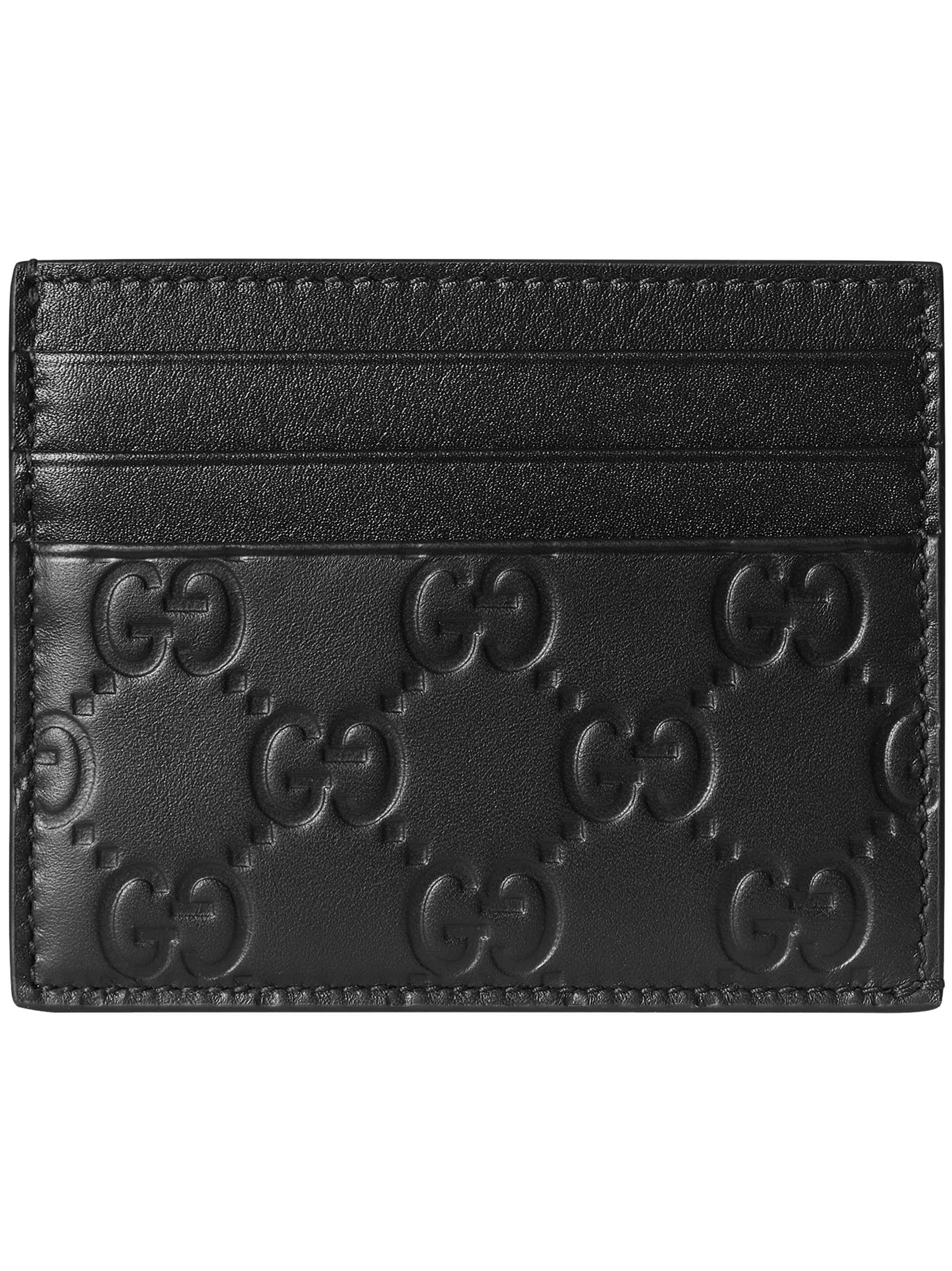 GUCCI GUCCI Gg Emblem Card Holder　GUCCI GGエンブレム カードホルダー