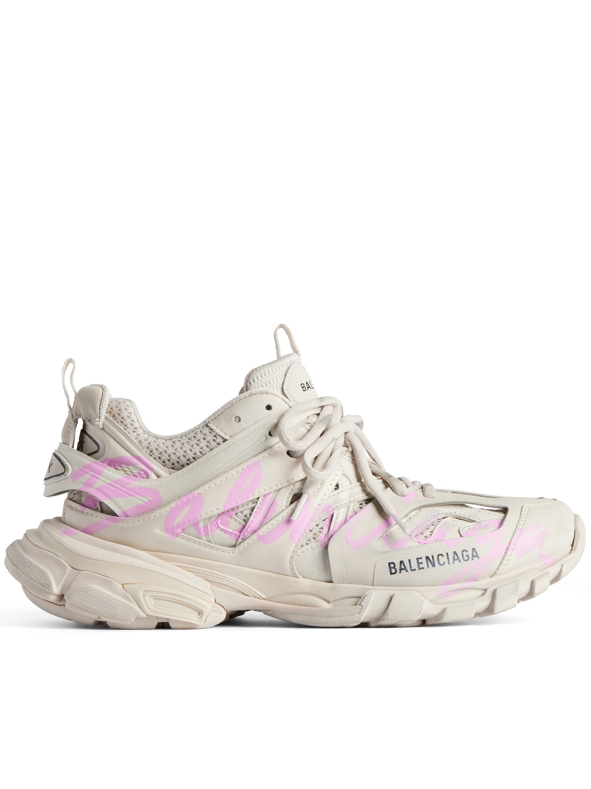 Balenciaga Track Signature In White