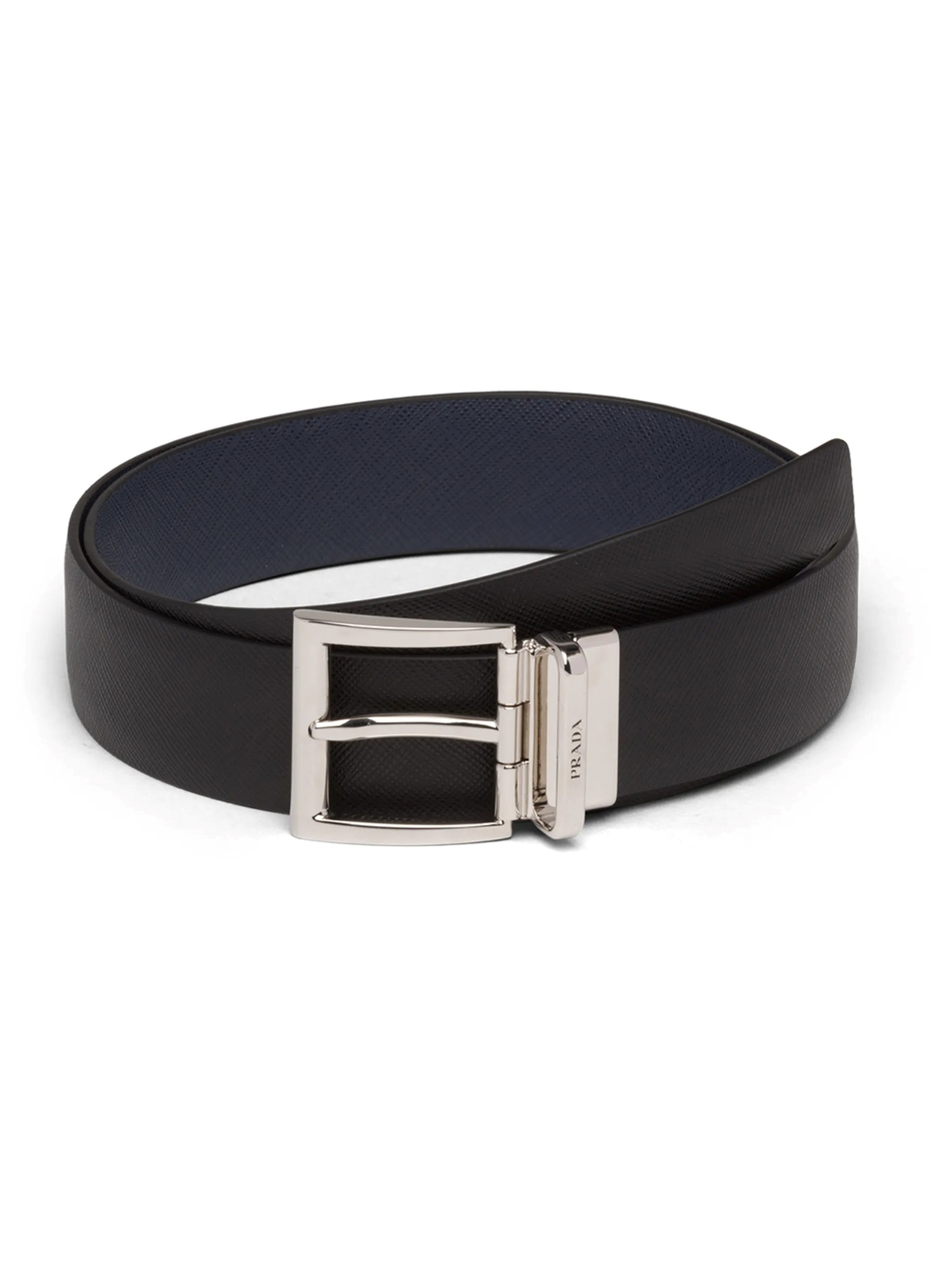 Prada PRADA Reversible Saffiano Belt　PRADA リバーシブル サフィアーノ ベルト
