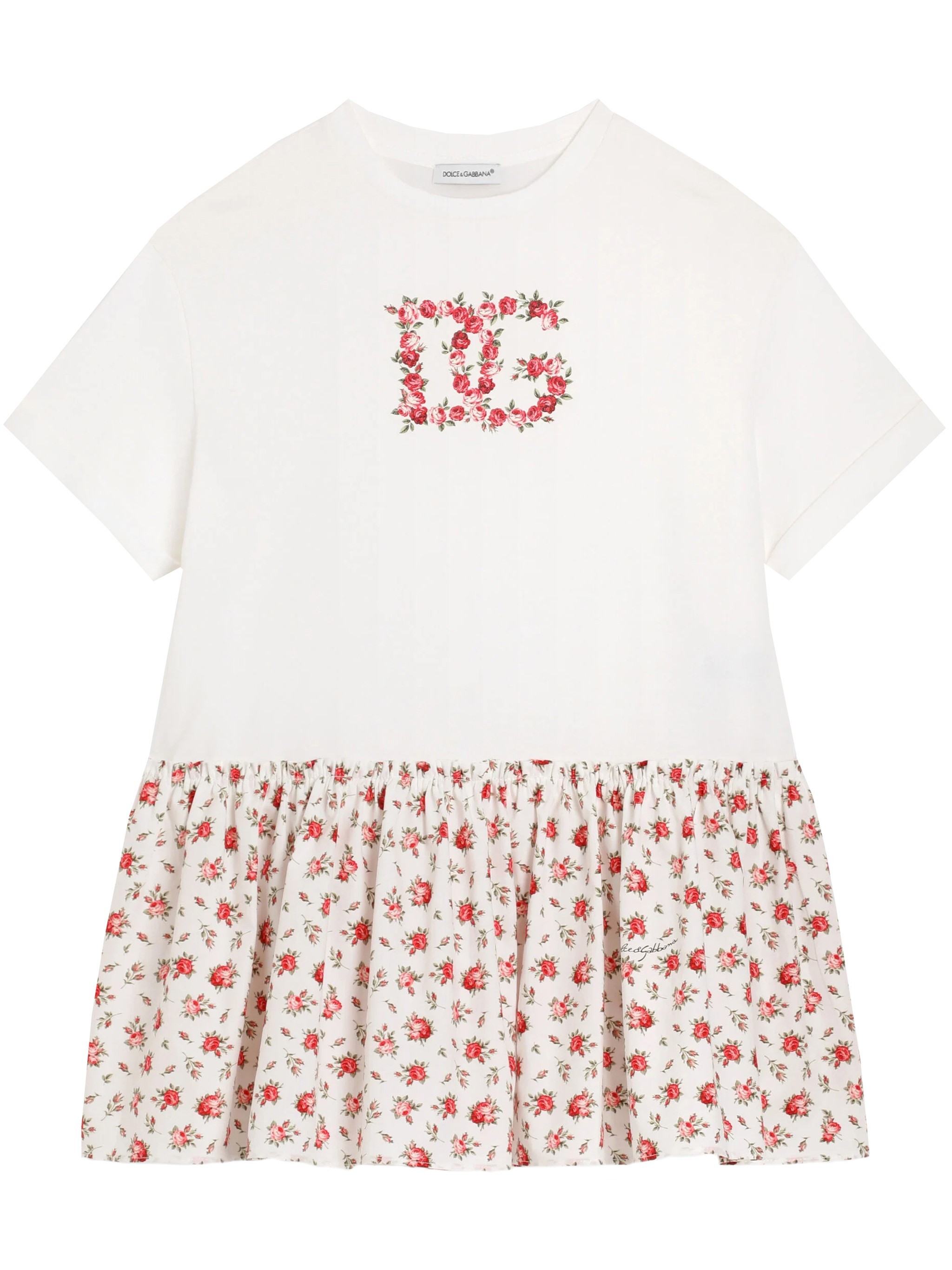 Dolce & Gabbana DOLCE & GABBANA KIDS Short Sleeve Dress
