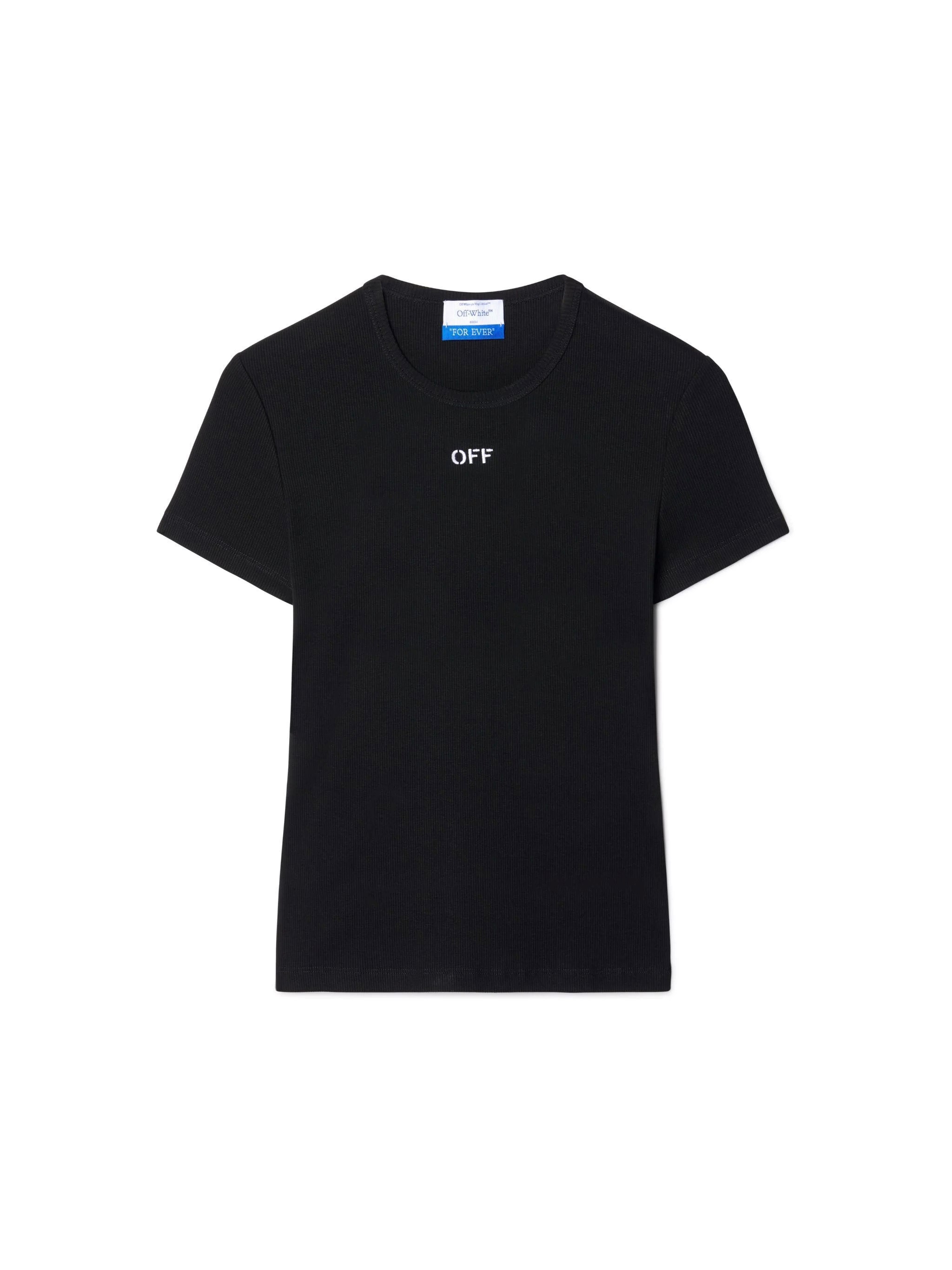 Off-White OFF-WHITE Off Stamp Rib Basic Tee