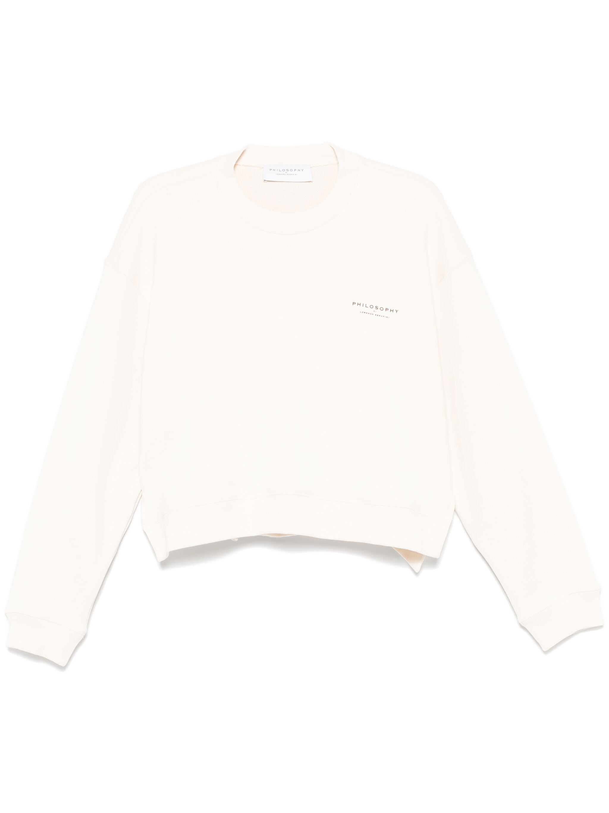 Philosophy Di Lorenzo Serafini Felpa  In White