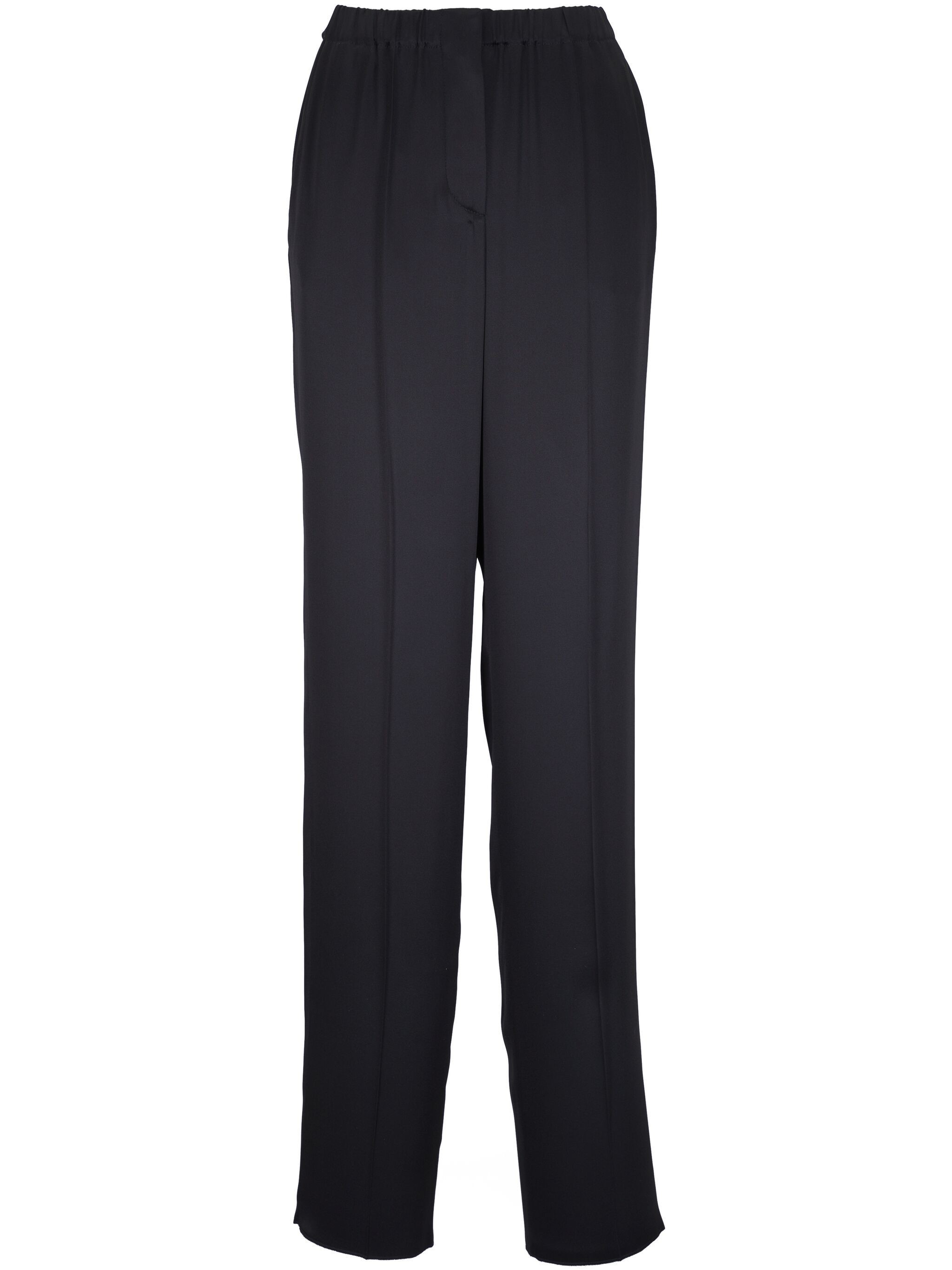 Giorgio Armani Trousers With Soft Volumes In Black