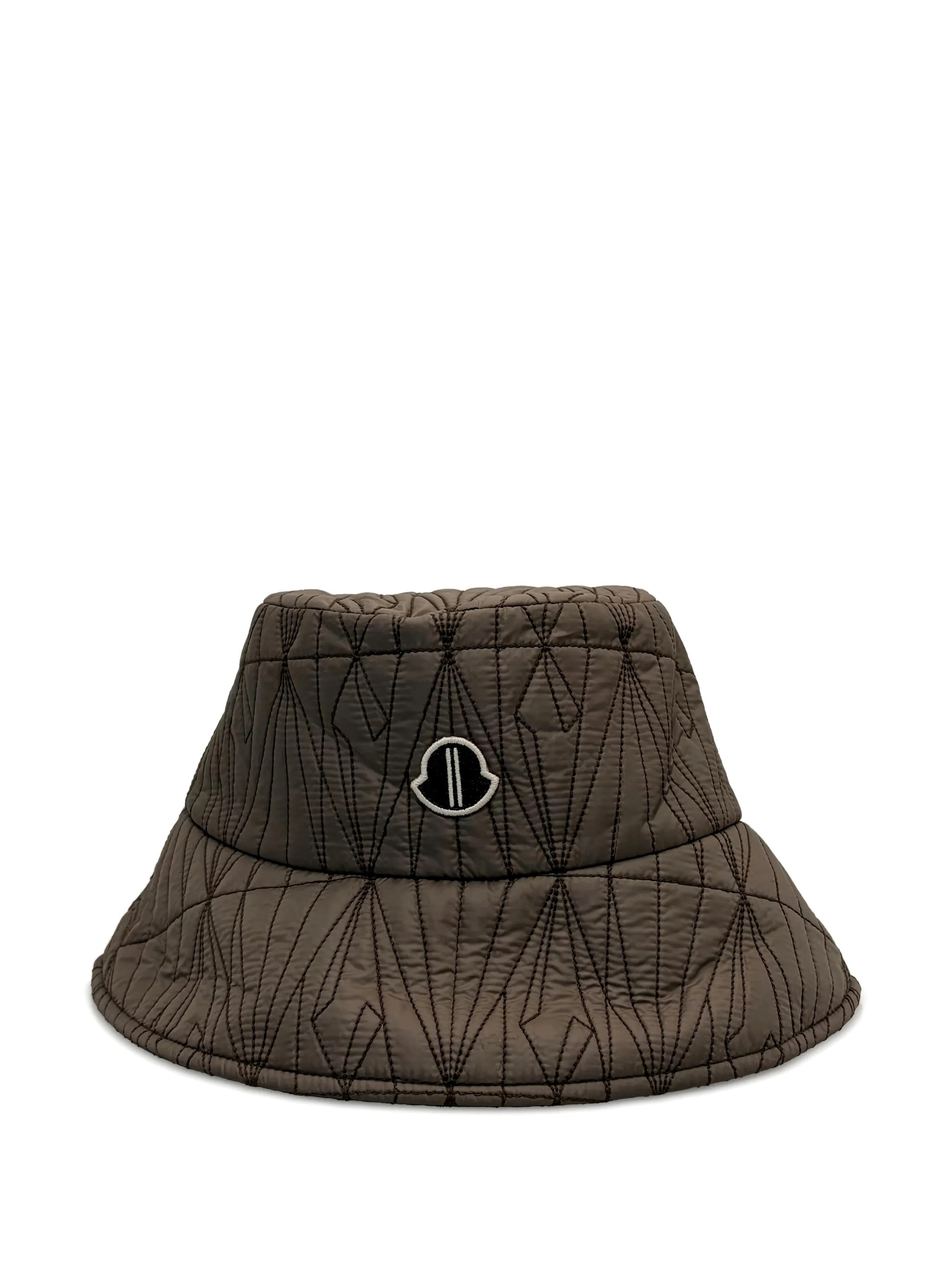 Rick Owens MONCLER X RICK OWENS Padded Bucket Hat　MONCLER X RICK OWENS パッド入りバケット ハット